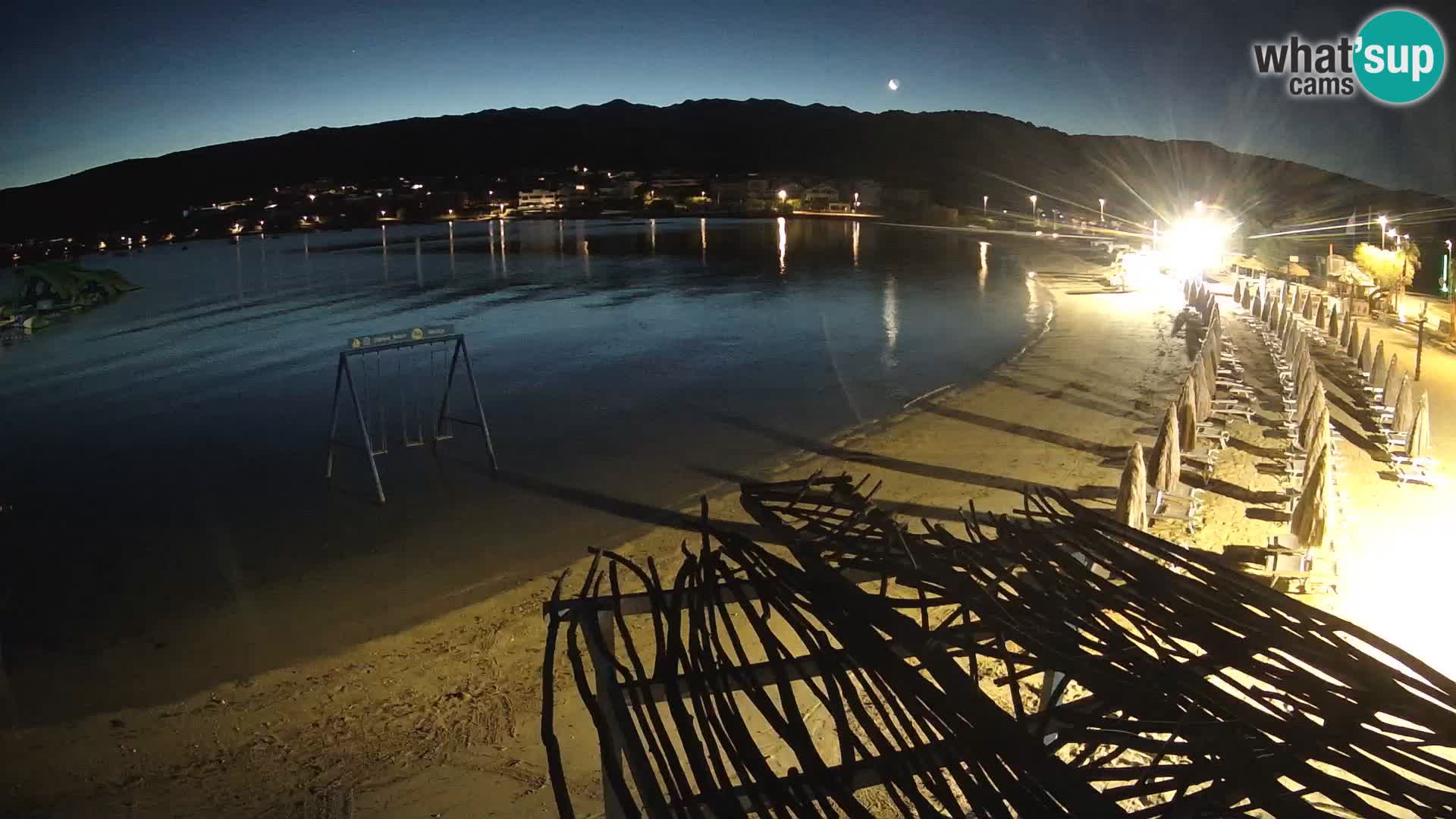 Webcam live – Strand Planjka – Pag
