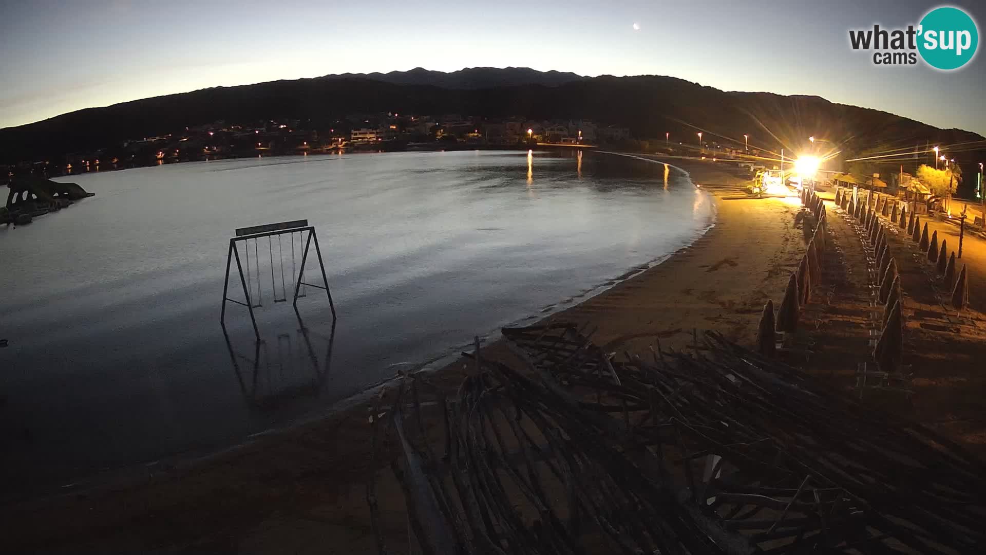 Webcam Live – Spiaggia Planjka isola di Pag