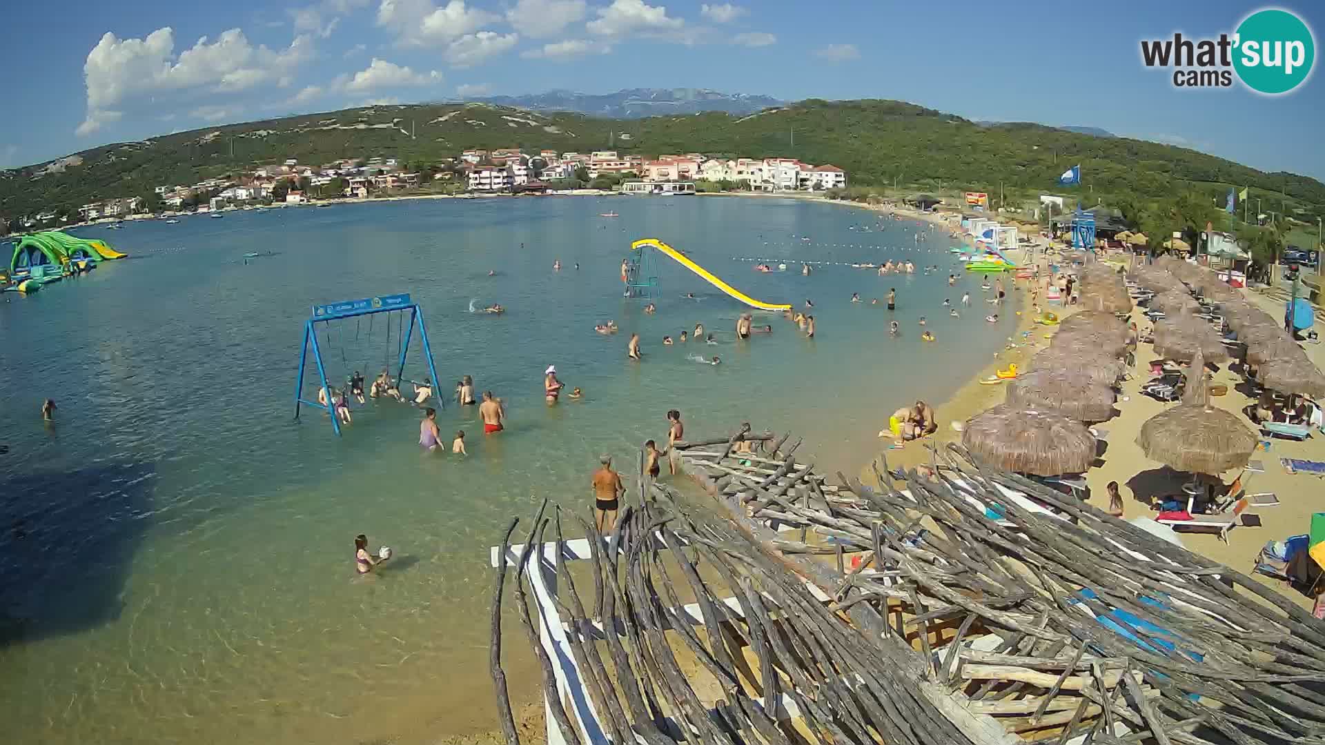 Webcam Live – Spiaggia Planjka isola di Pag