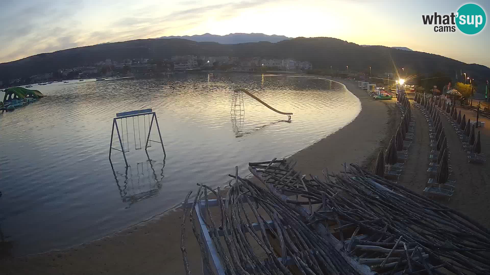 Web kamera – Plaža Planjka – otok Pag