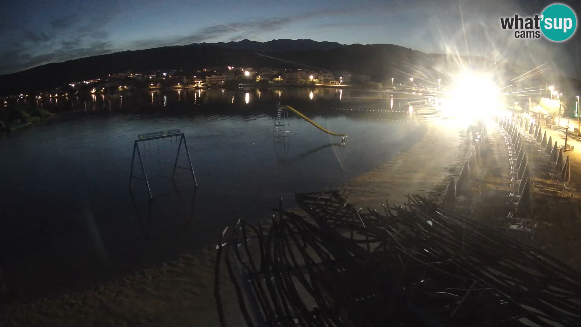 Webcam Live – Spiaggia Planjka isola di Pag