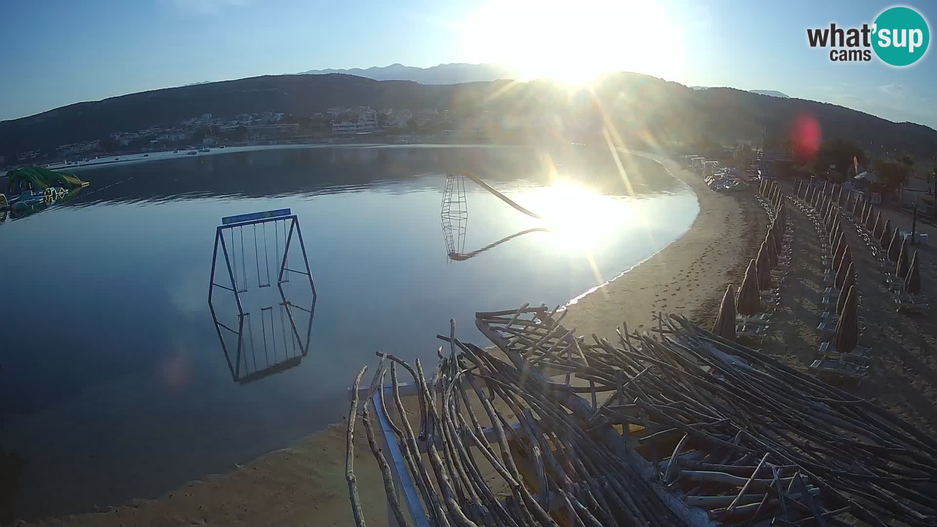 Web kamera – Plaža Planjka – otok Pag
