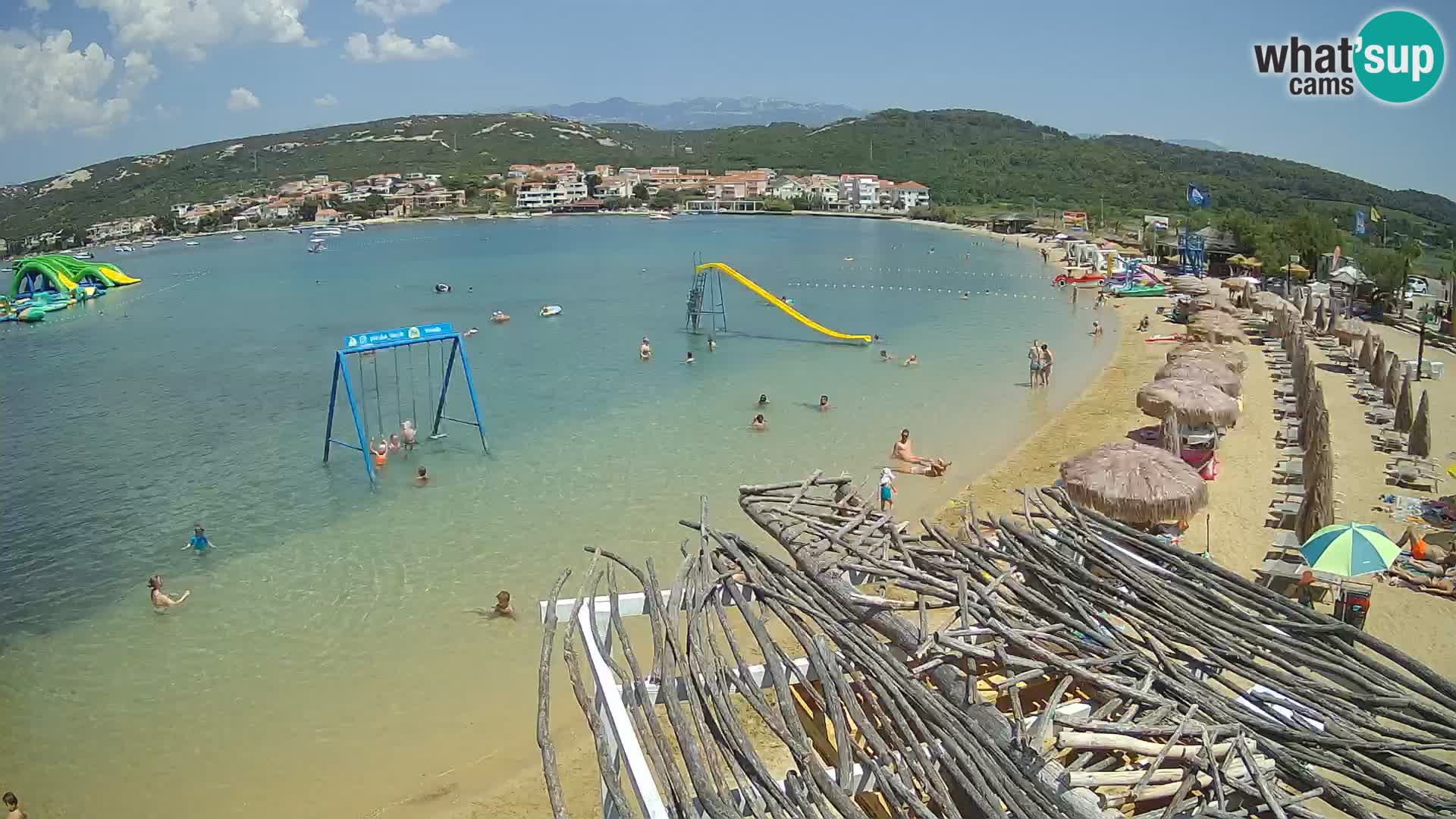 Webcam live – Strand Planjka – Pag