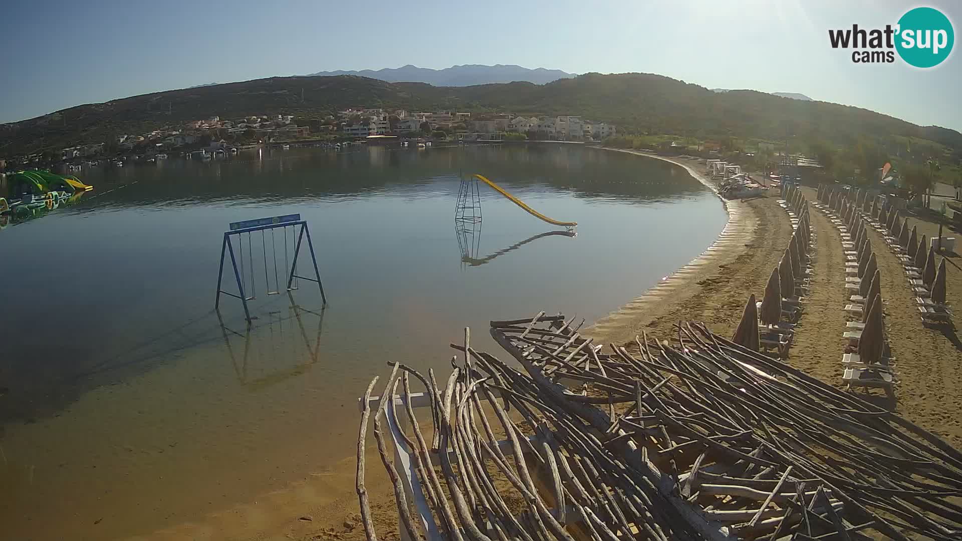 Webcam live – Playa Planjka – Pag