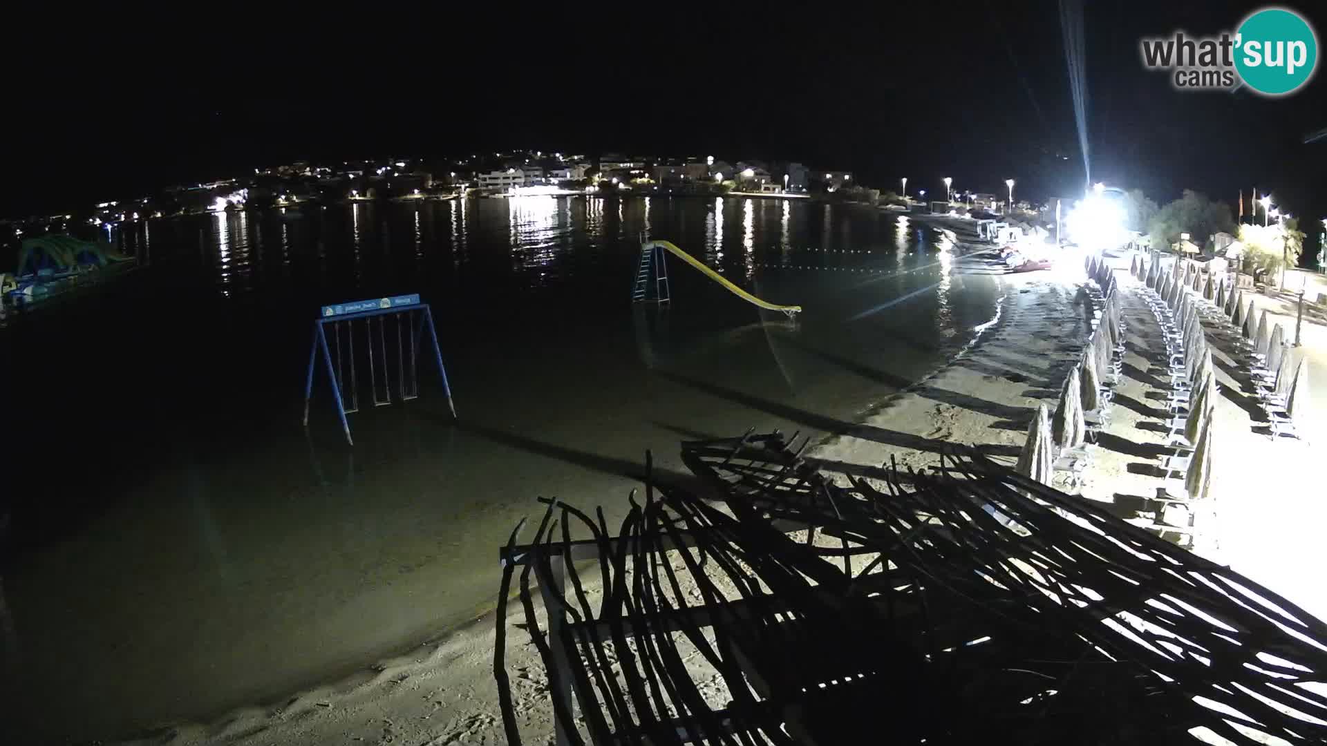 Webcam live – Playa Planjka – Pag