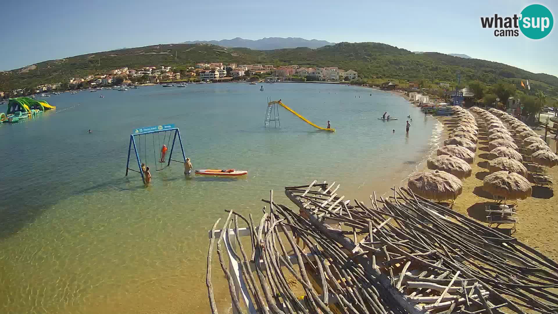 Kamera v zivo – Plaža Planjka – otok Pag