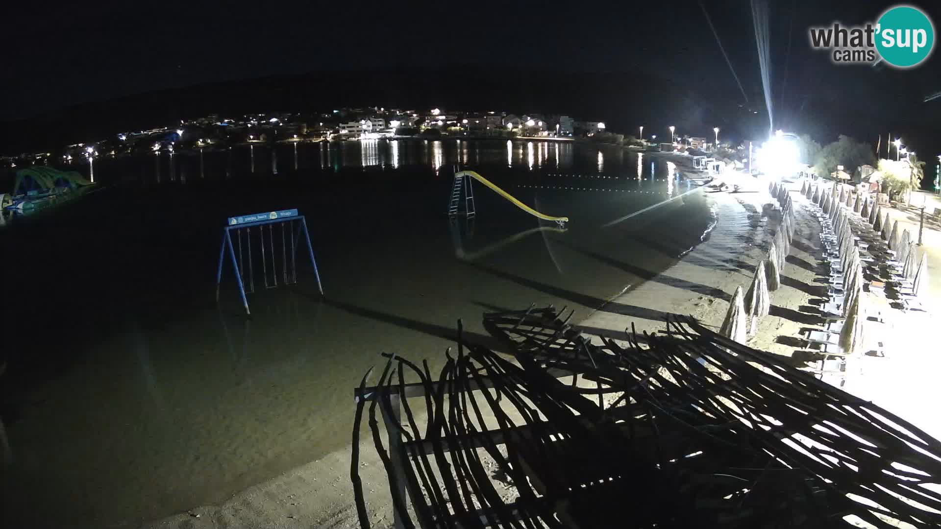 Webcam Live – Spiaggia Planjka isola di Pag
