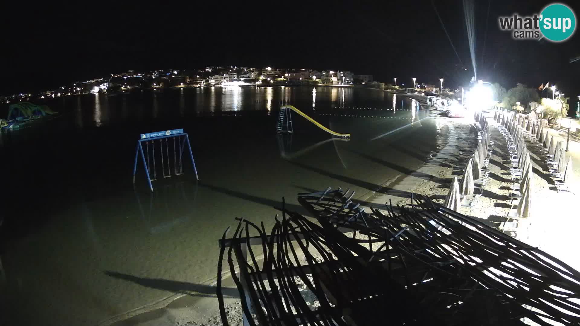 Webcam live – Playa Planjka – Pag