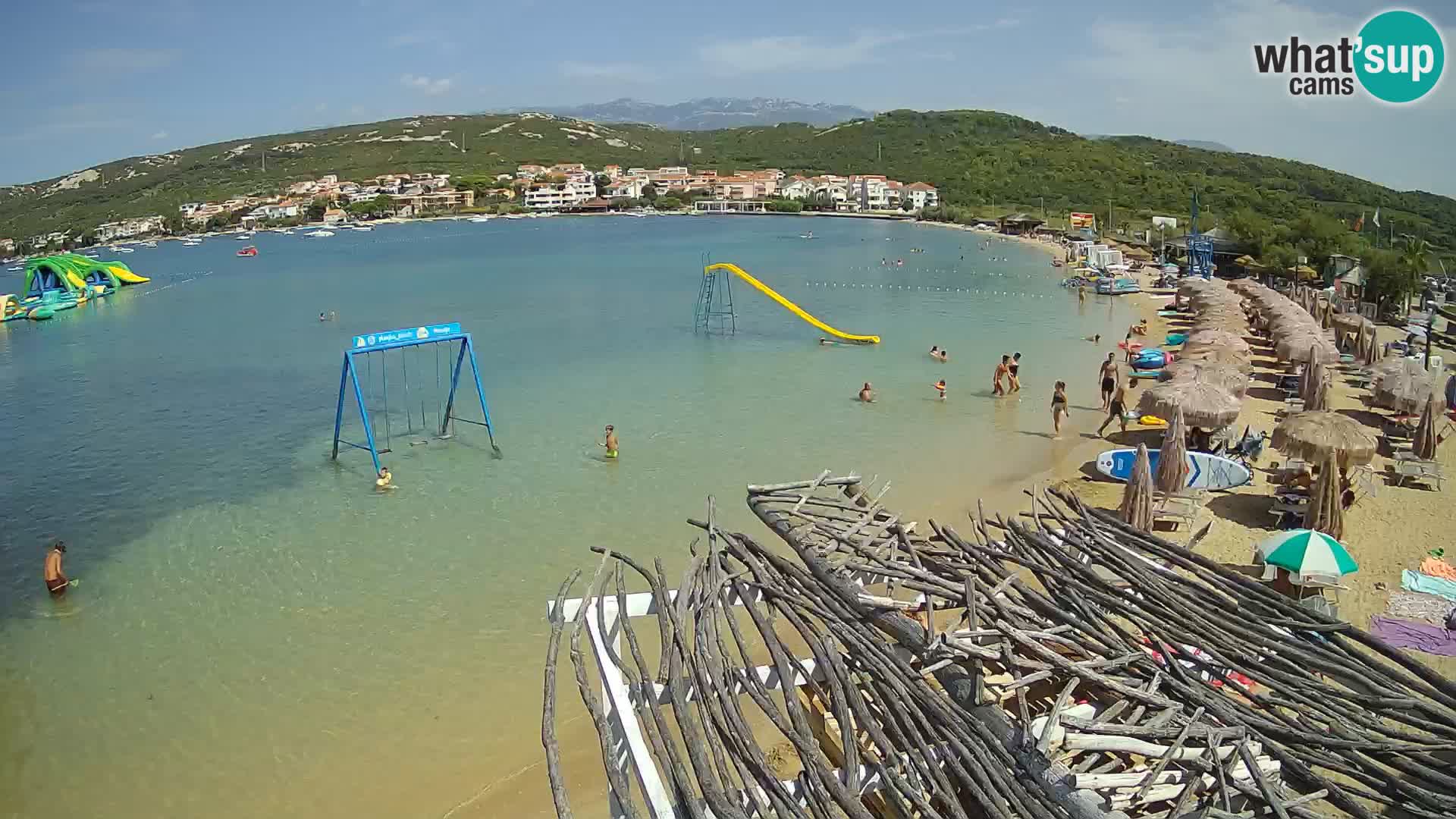 Webcam live – Planjka beach – Pag Island