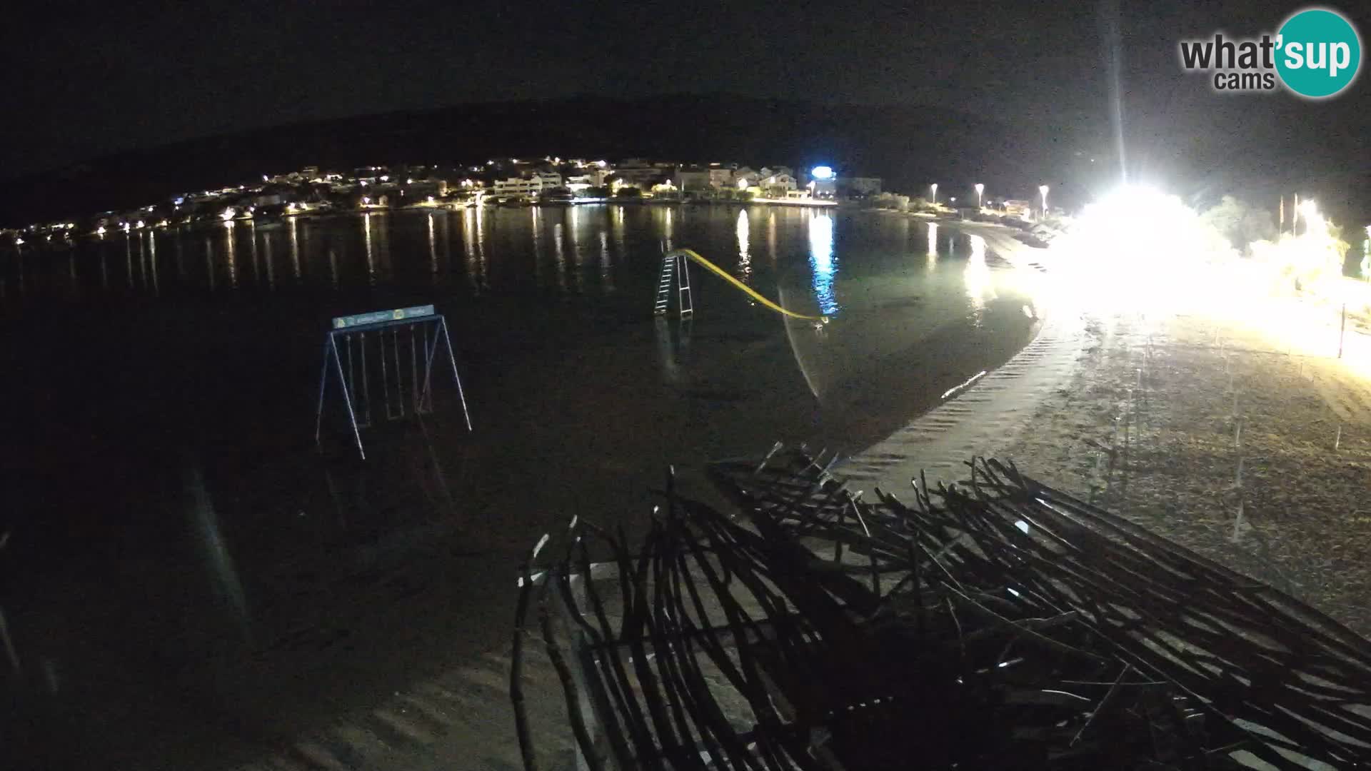 Webcam live – Playa Planjka – Pag