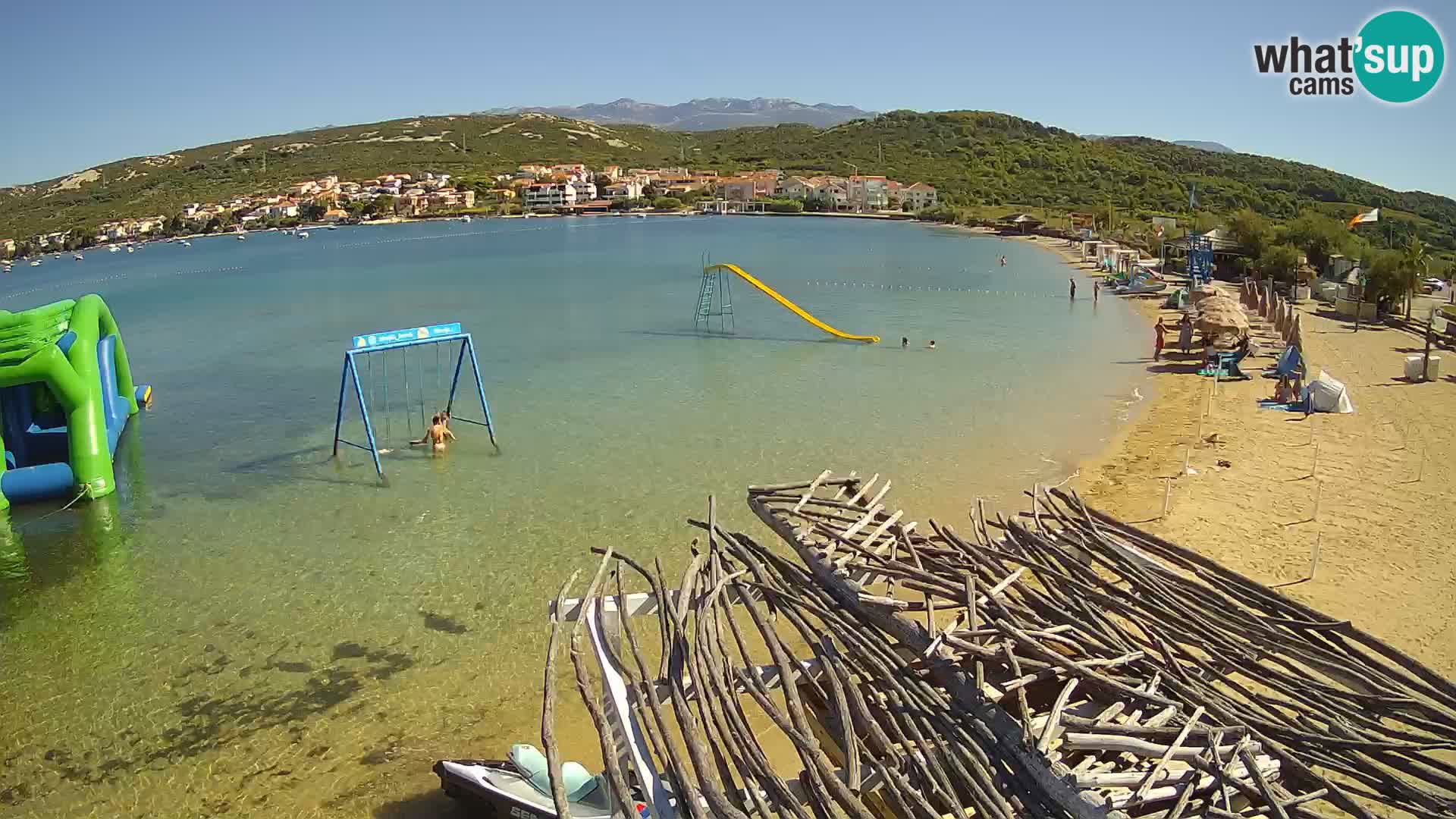 Webcam live – Strand Planjka – Pag