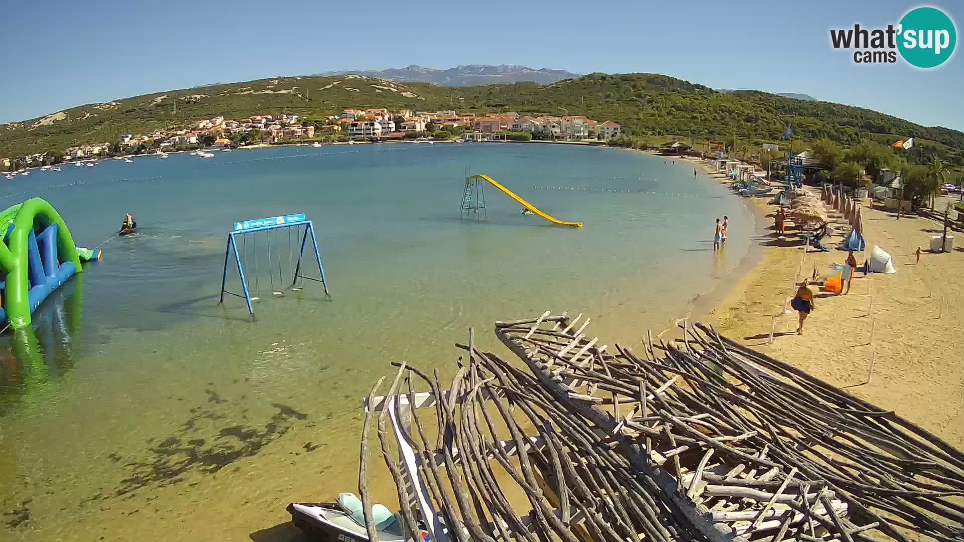 Webcam Live – Spiaggia Planjka isola di Pag