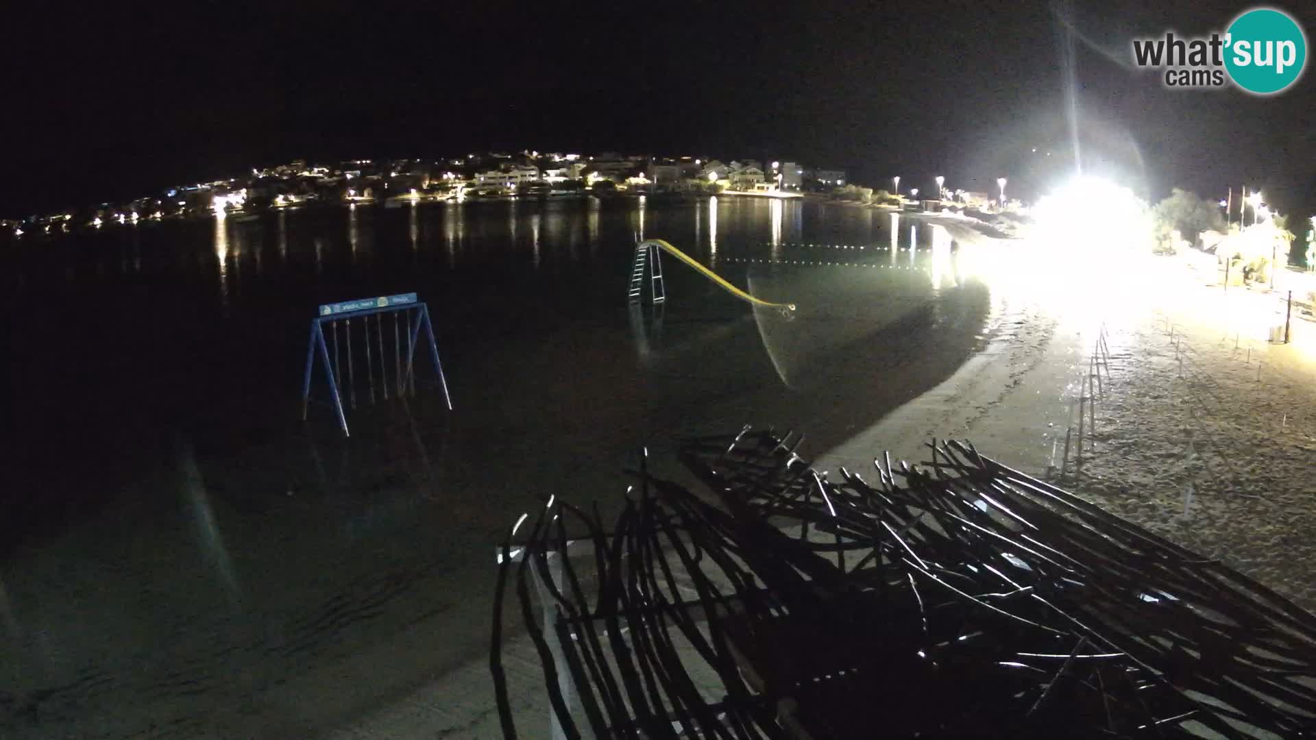 Web kamera – Plaža Planjka – otok Pag
