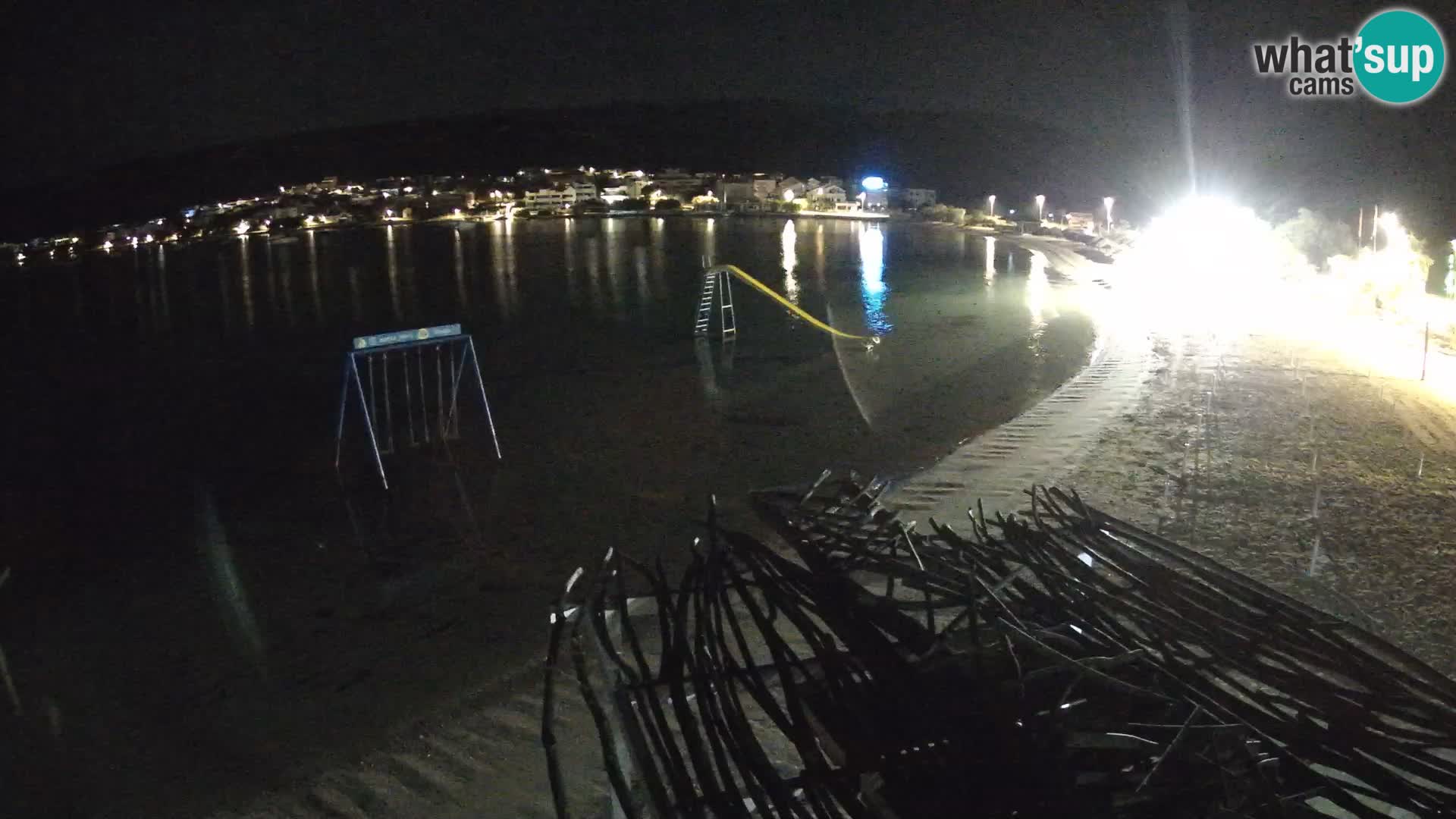 Webcam live – Playa Planjka – Pag