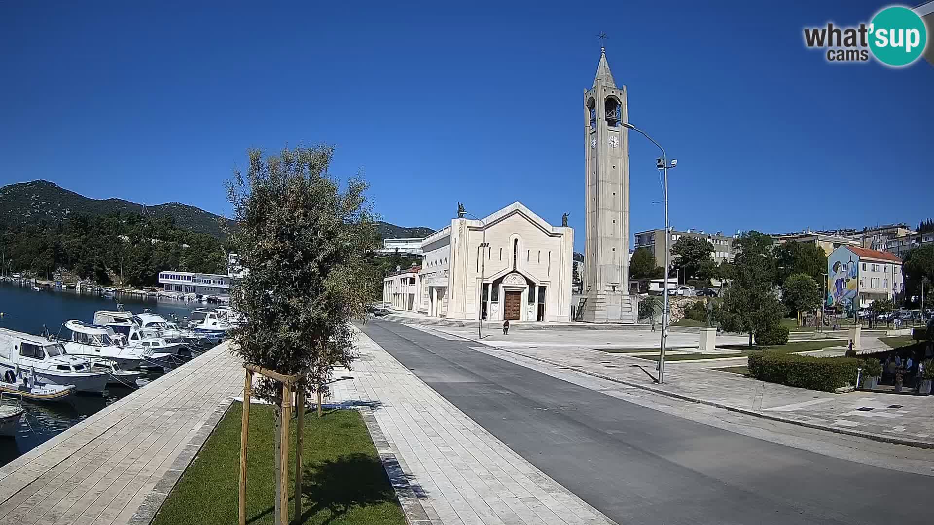 Livecam Ploce | Vues captivantes sur Riva et la cathédrale