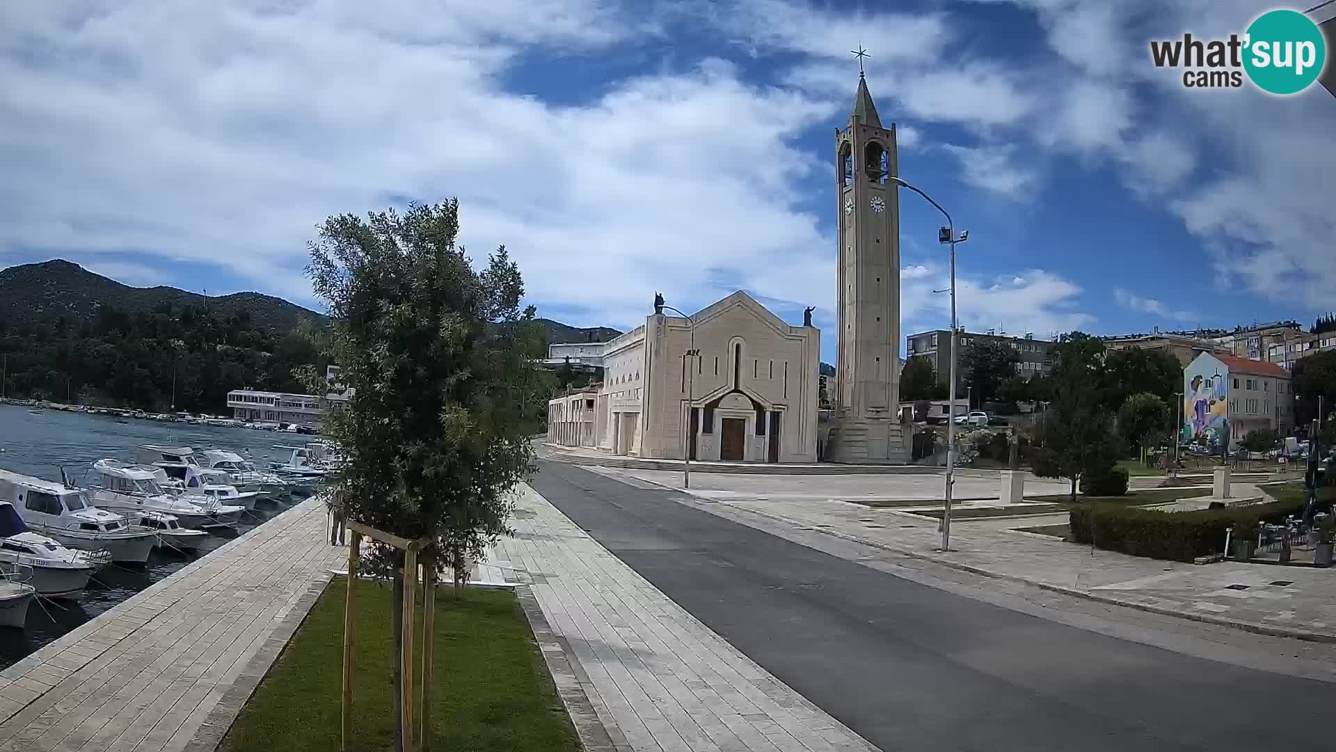 Webcam Ploče | Fesselnde Ausblicke auf Riva und die Kathedrale