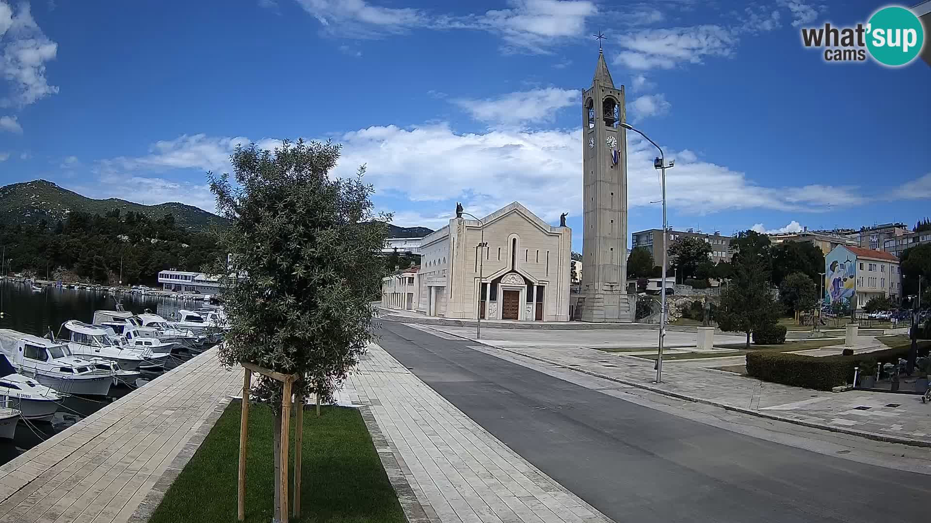 Livecam Ploce | Vues captivantes sur Riva et la cathédrale