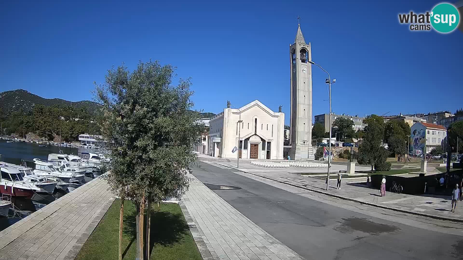 Spletna kamera Ploče | Osupljiv pogled na Rivo in katedralo