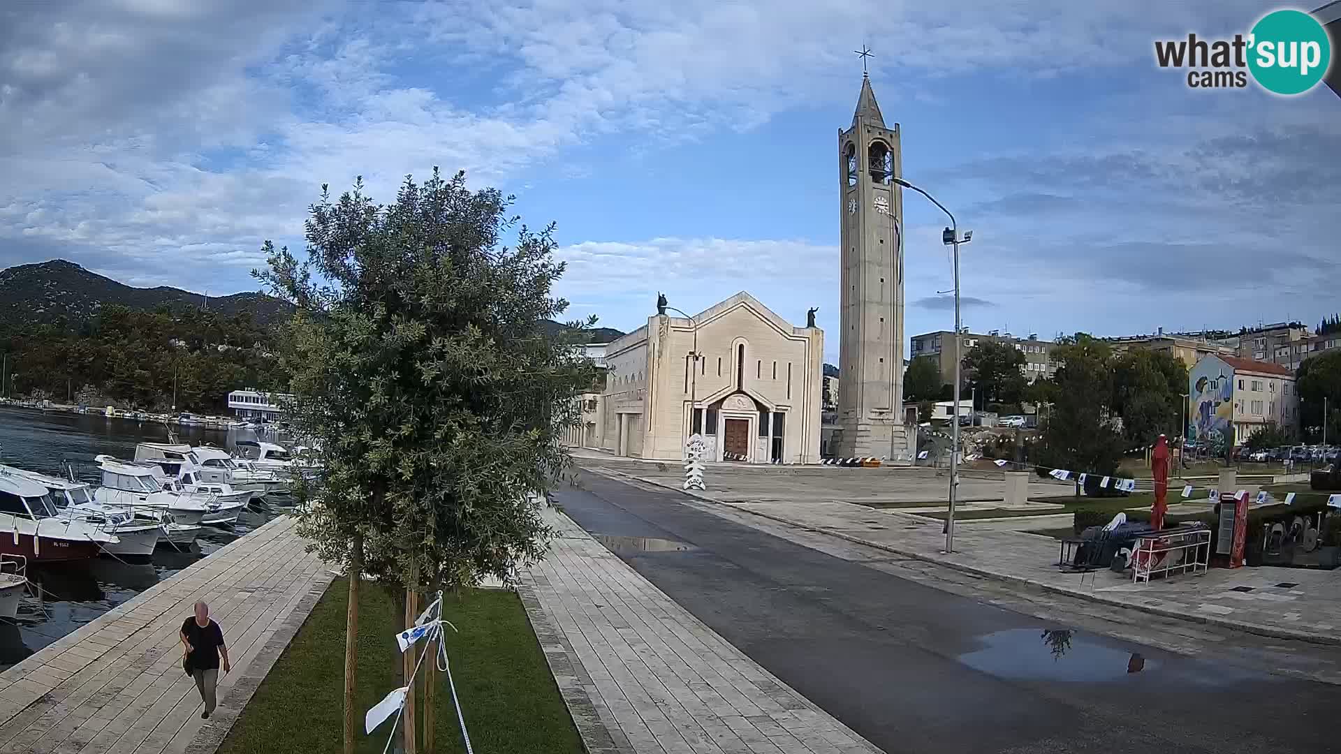 Spletna kamera Ploče | Osupljiv pogled na Rivo in katedralo