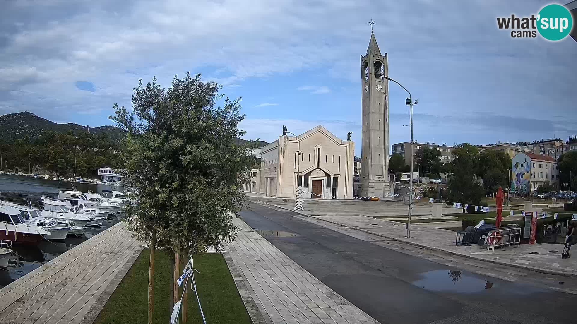 Spletna kamera Ploče | Osupljiv pogled na Rivo in katedralo