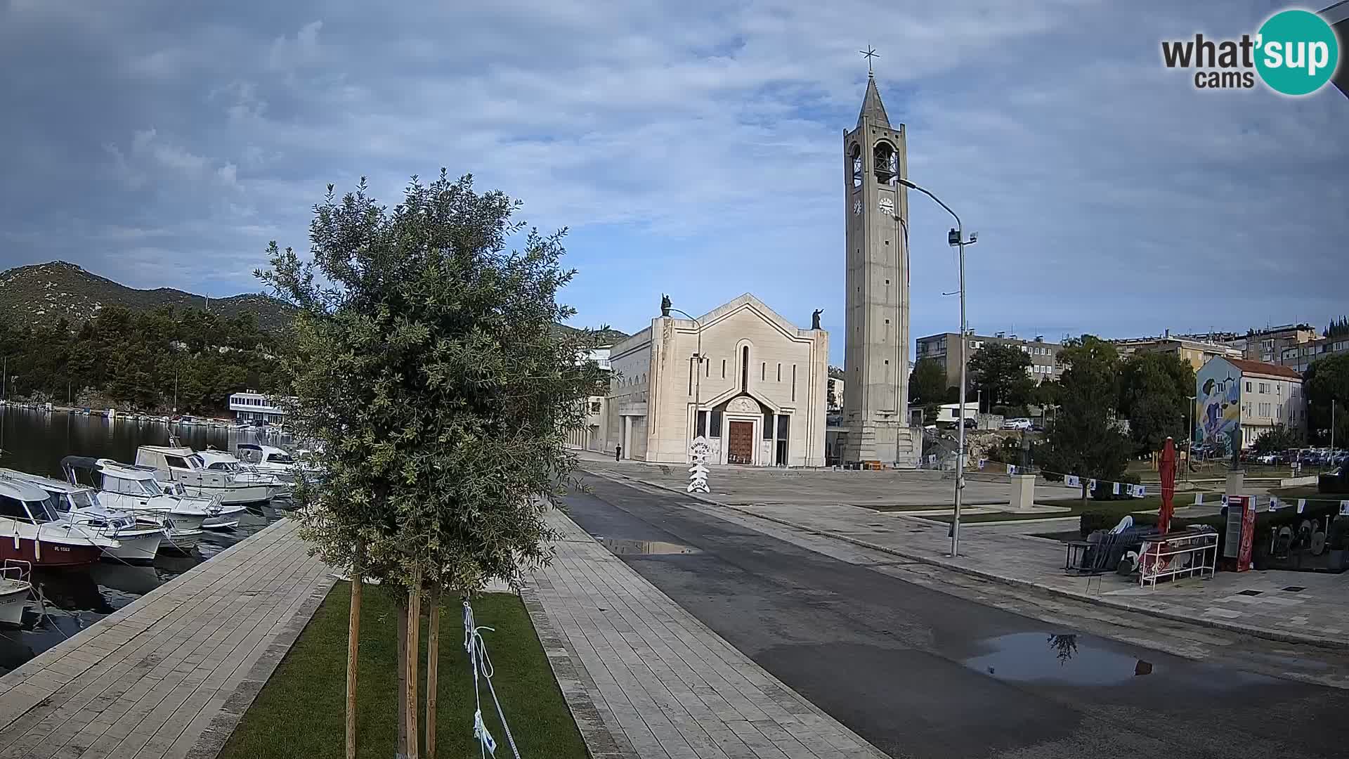 Spletna kamera Ploče | Osupljiv pogled na Rivo in katedralo