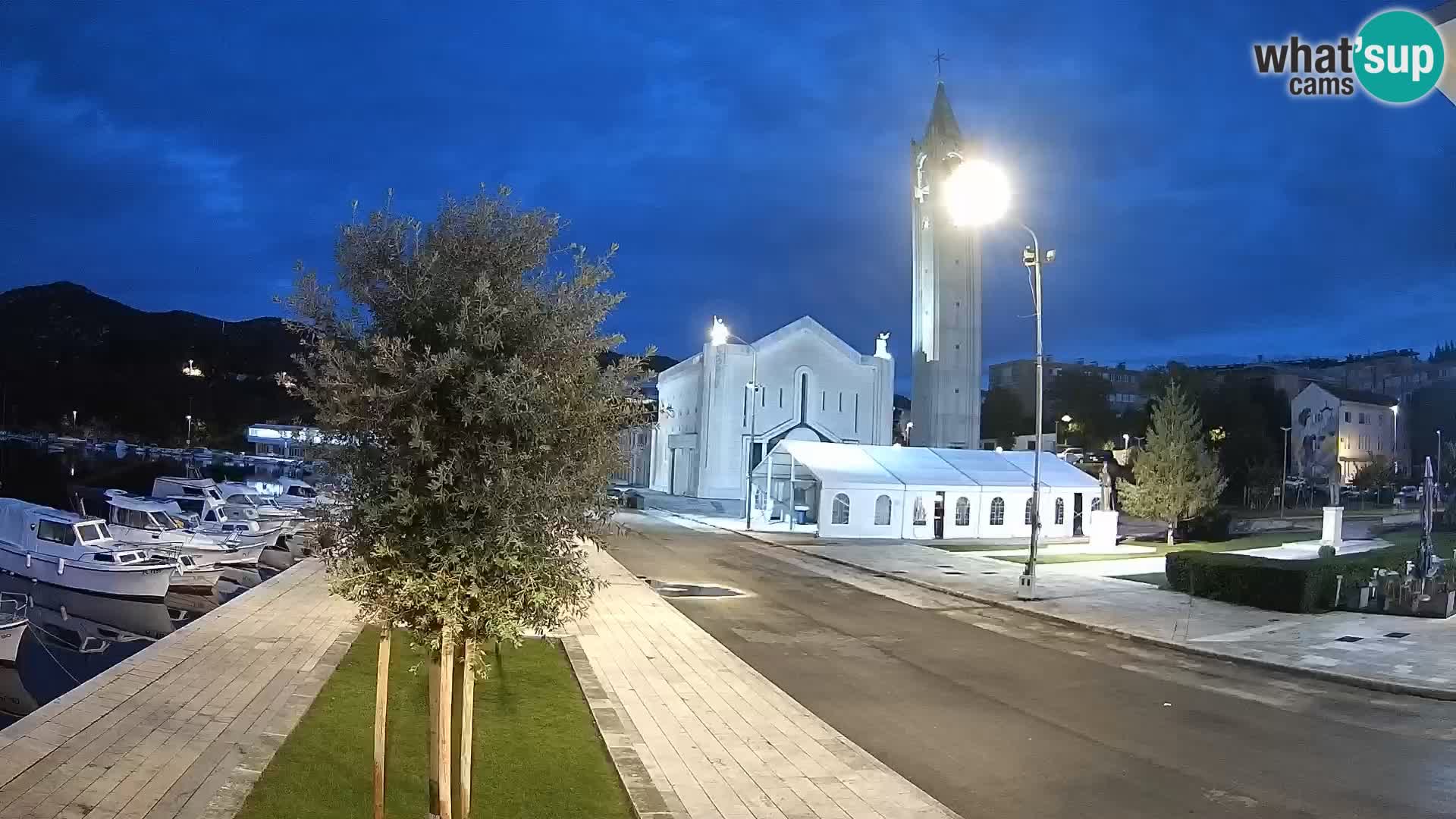 Livecam Ploce | Vues captivantes sur Riva et la cathédrale