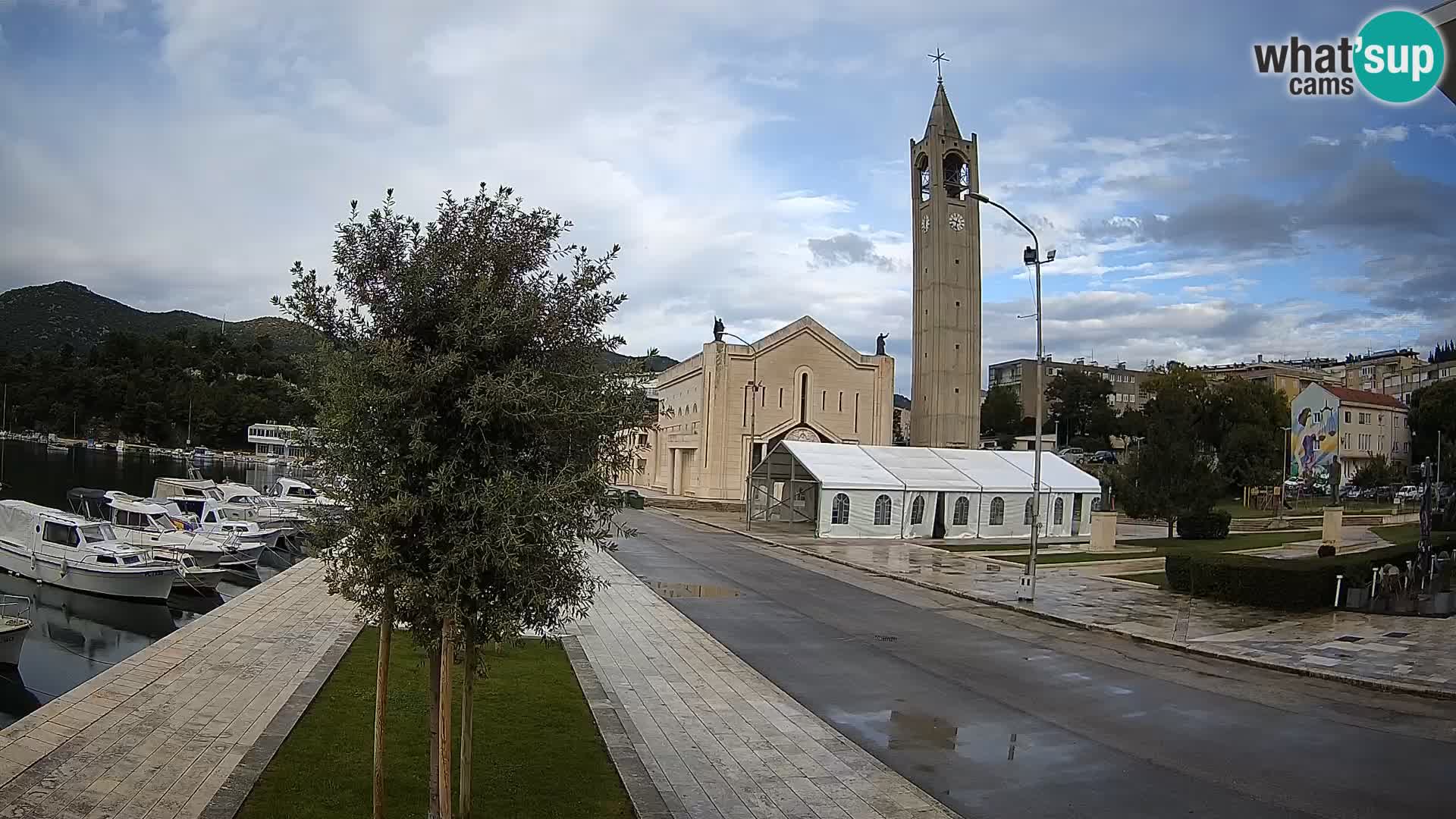 Livecam Ploce | Vues captivantes sur Riva et la cathédrale