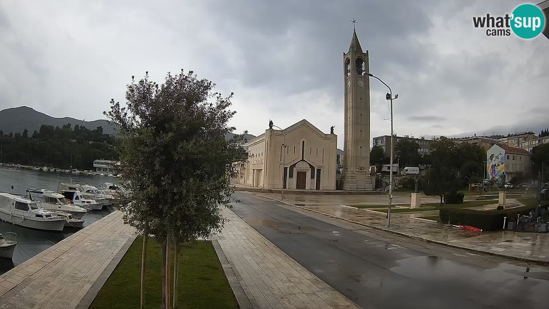 Livecam Ploce | Vues captivantes sur Riva et la cathédrale