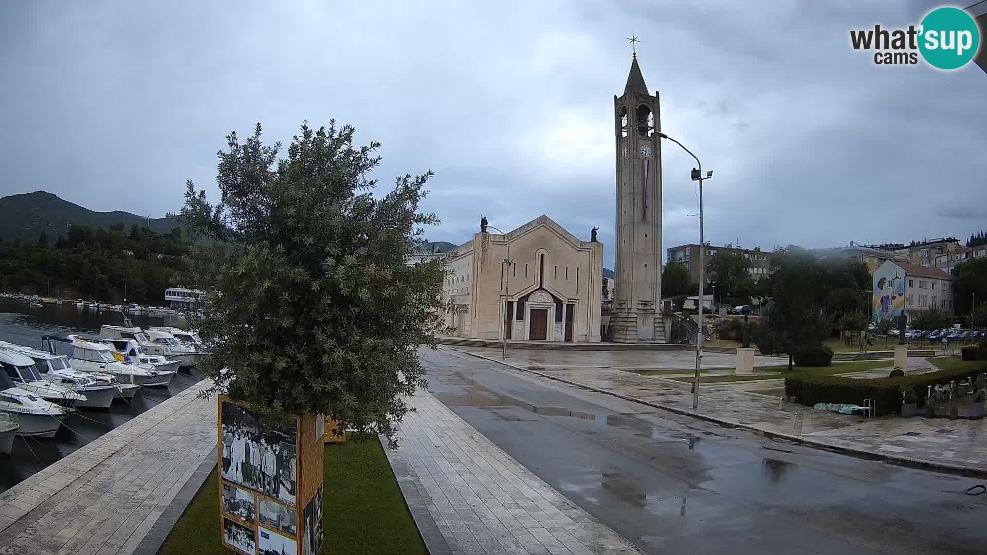 Spletna kamera Ploče | Osupljiv pogled na Rivo in katedralo