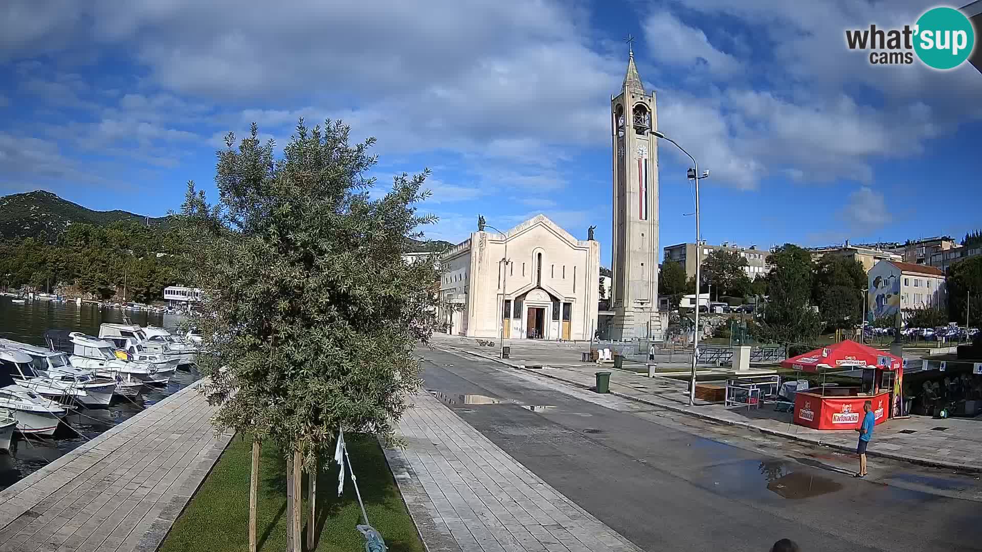 Livecam Ploce | Vues captivantes sur Riva et la cathédrale