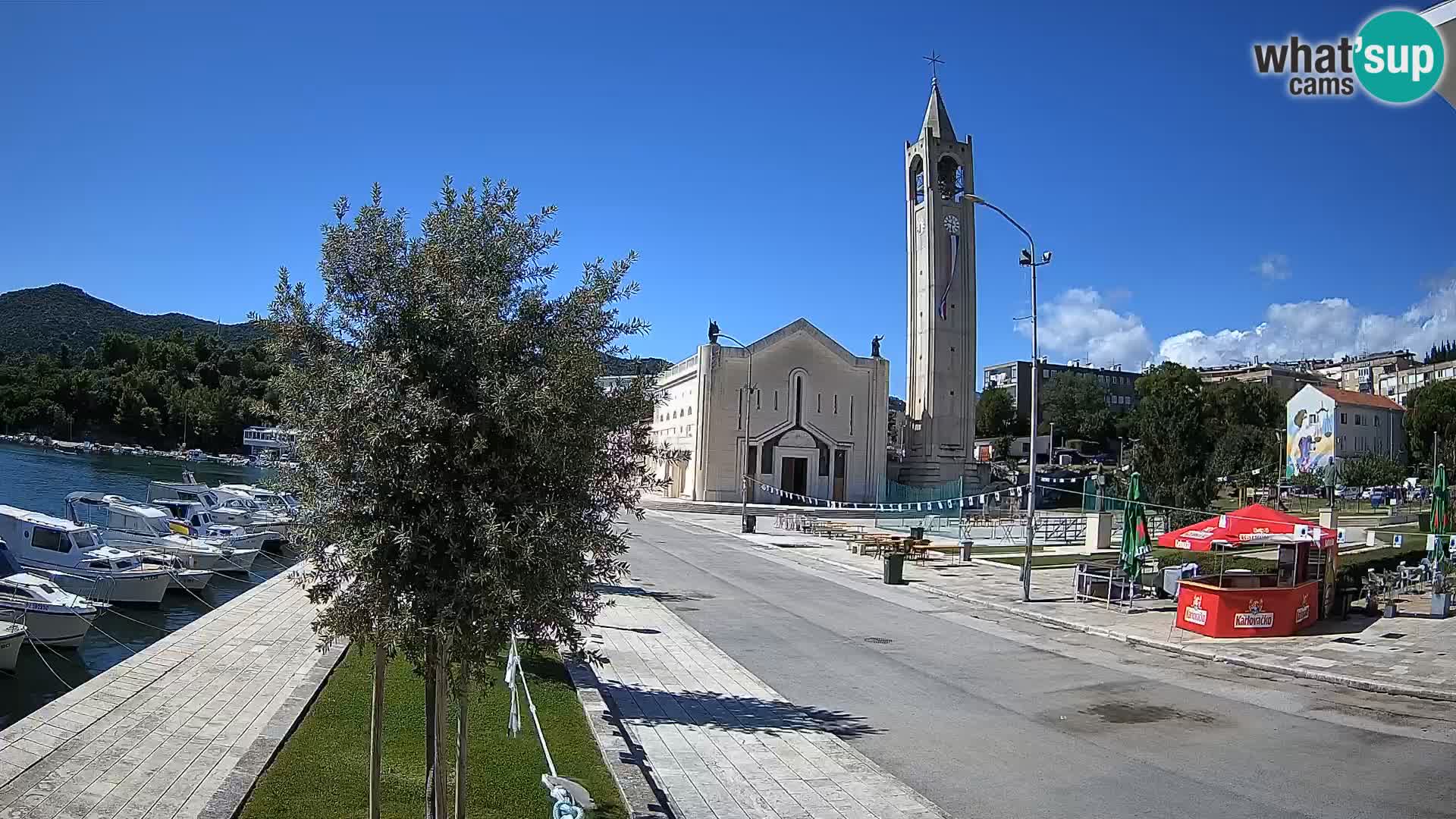 Webcam Ploče | Fesselnde Ausblicke auf Riva und die Kathedrale