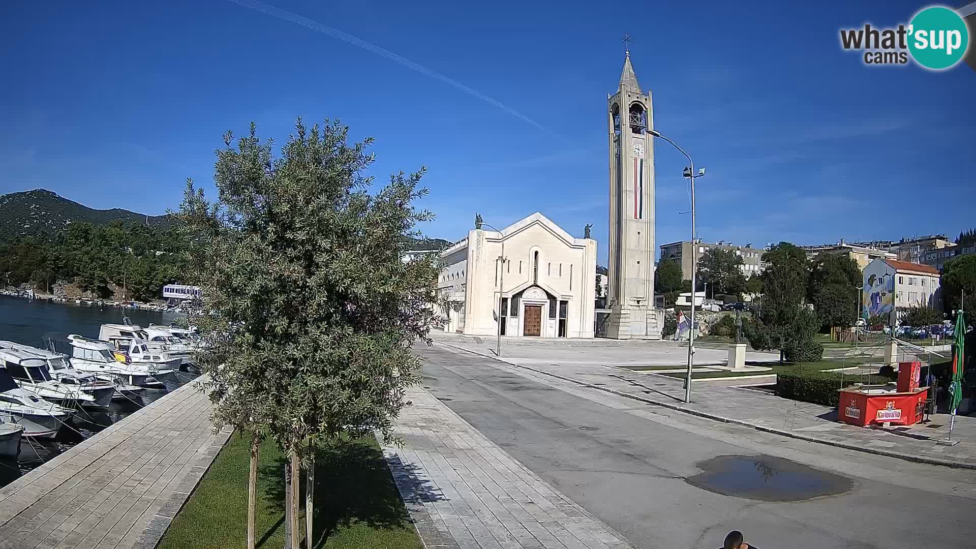 Spletna kamera Ploče | Osupljiv pogled na Rivo in katedralo