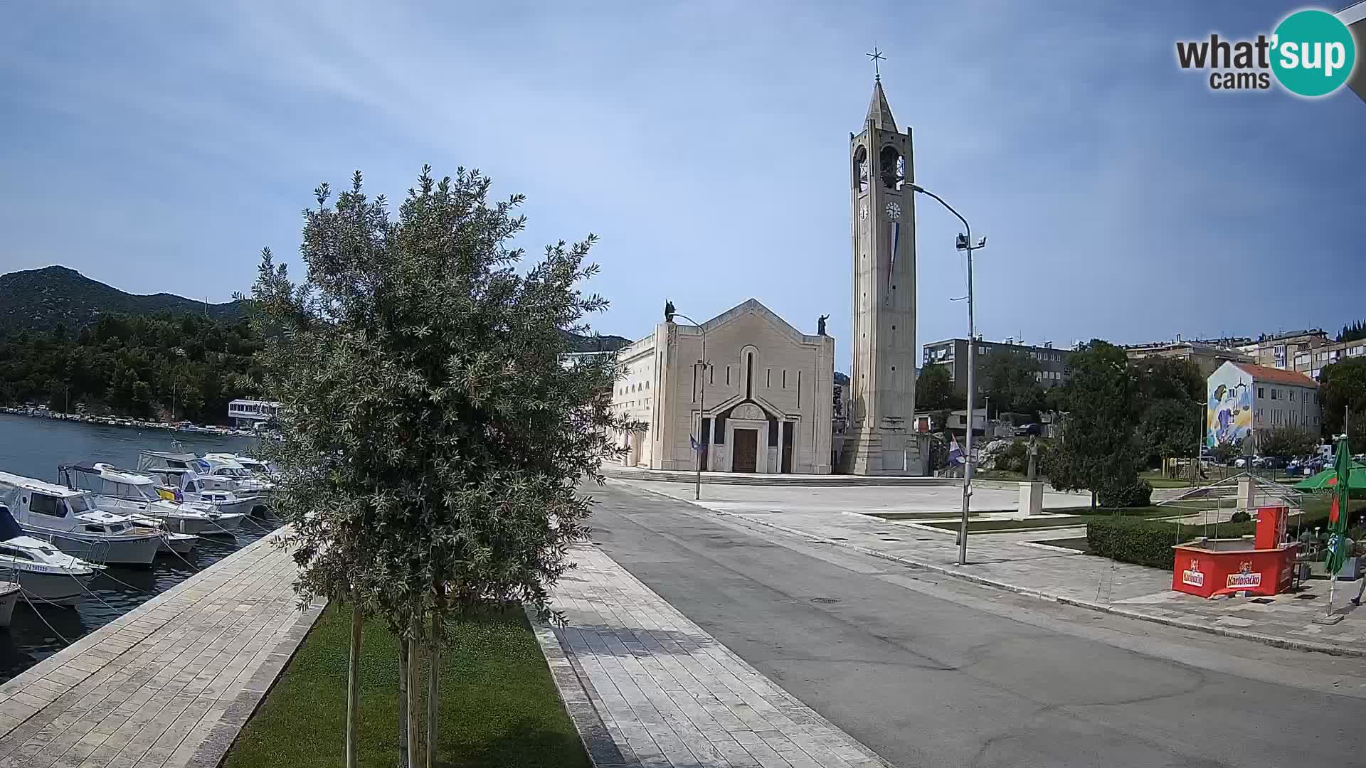 Livecam Ploce | Vues captivantes sur Riva et la cathédrale