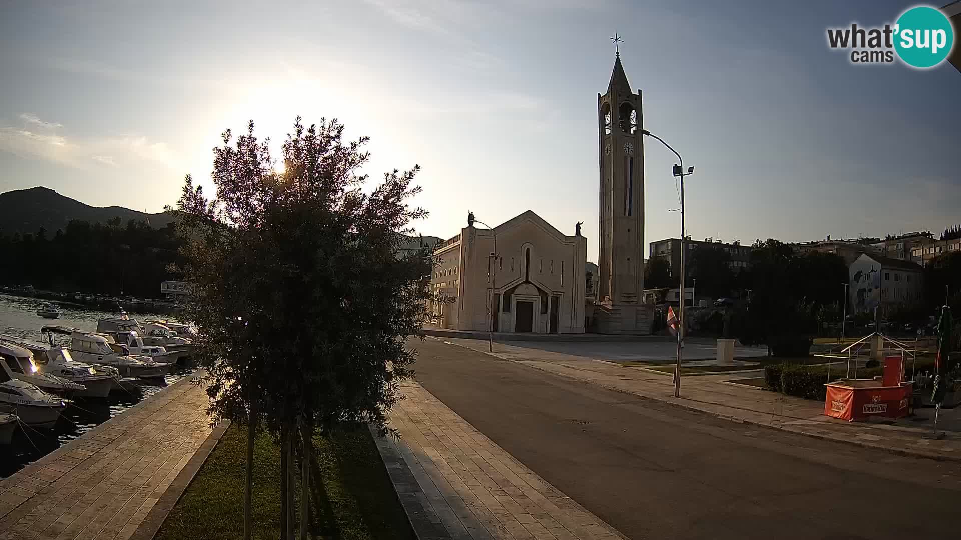 Livecam Ploce | Vues captivantes sur Riva et la cathédrale