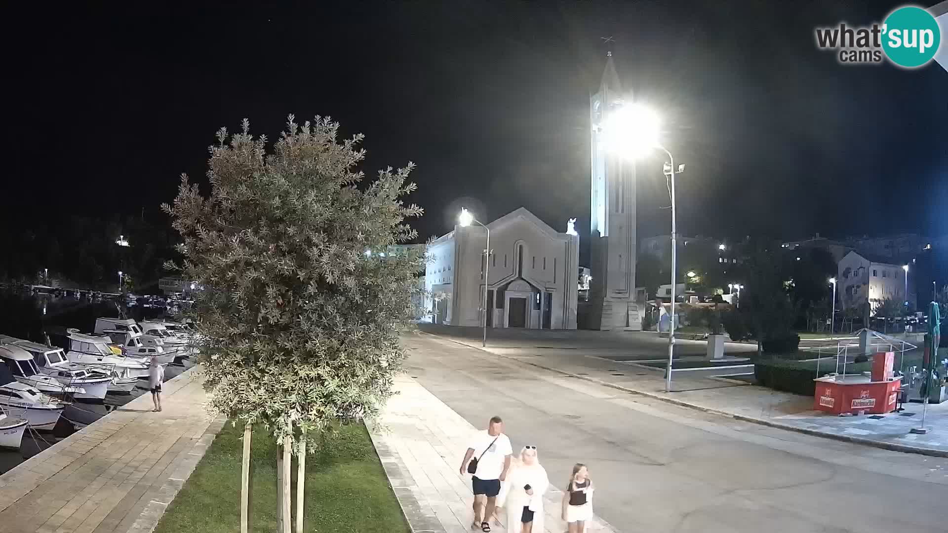 Spletna kamera Ploče | Osupljiv pogled na Rivo in katedralo