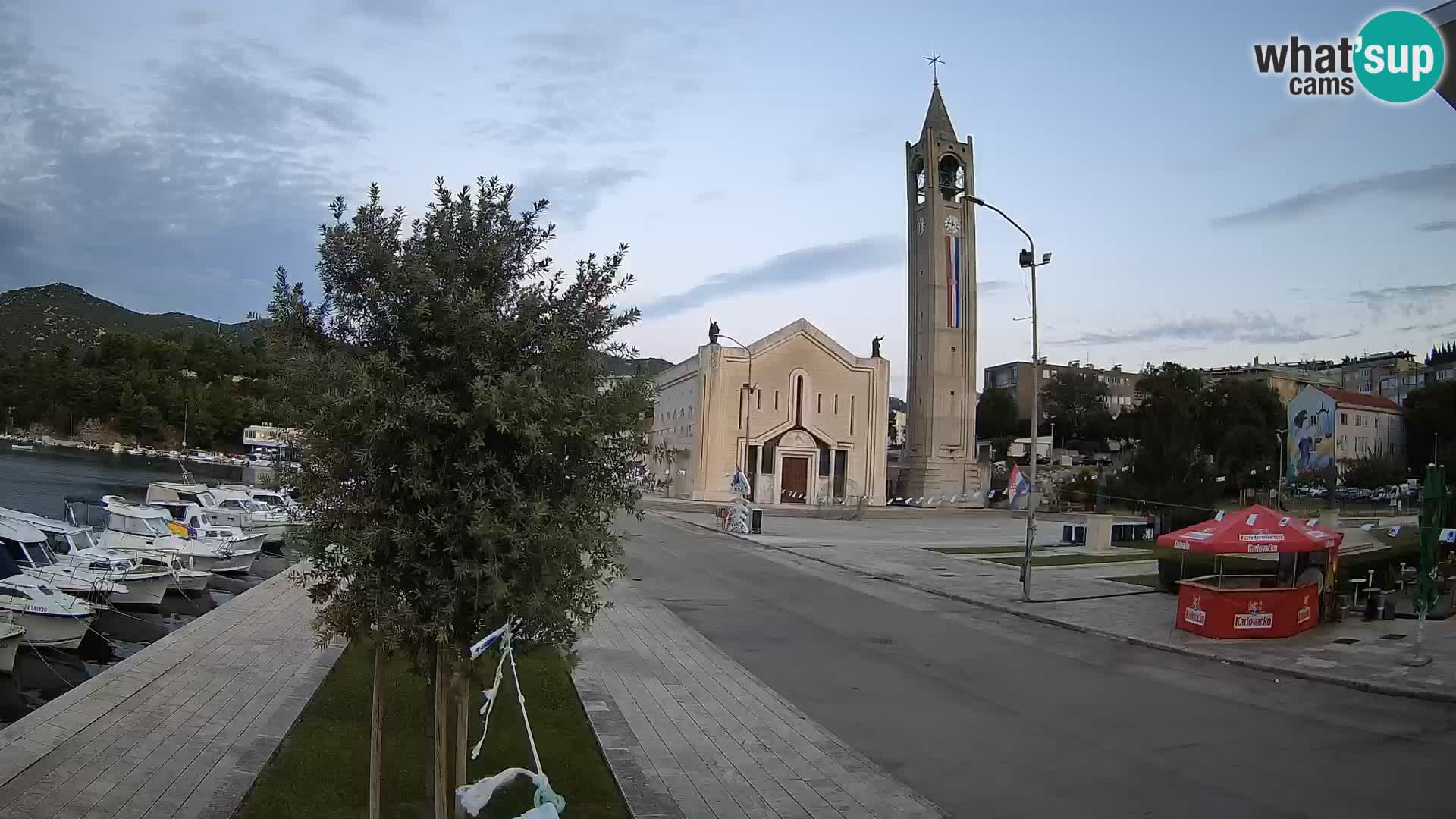 Web kamera Ploče | Očaravajući pogled na Rivu i Katedralu