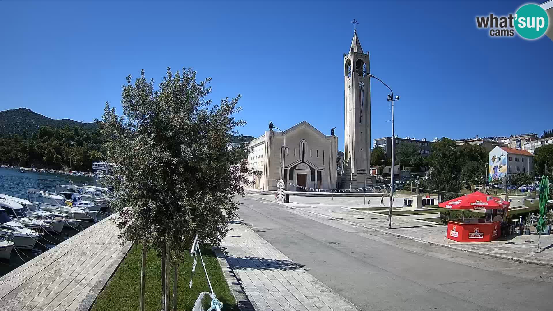 Webcam Ploče | Fesselnde Ausblicke auf Riva und die Kathedrale