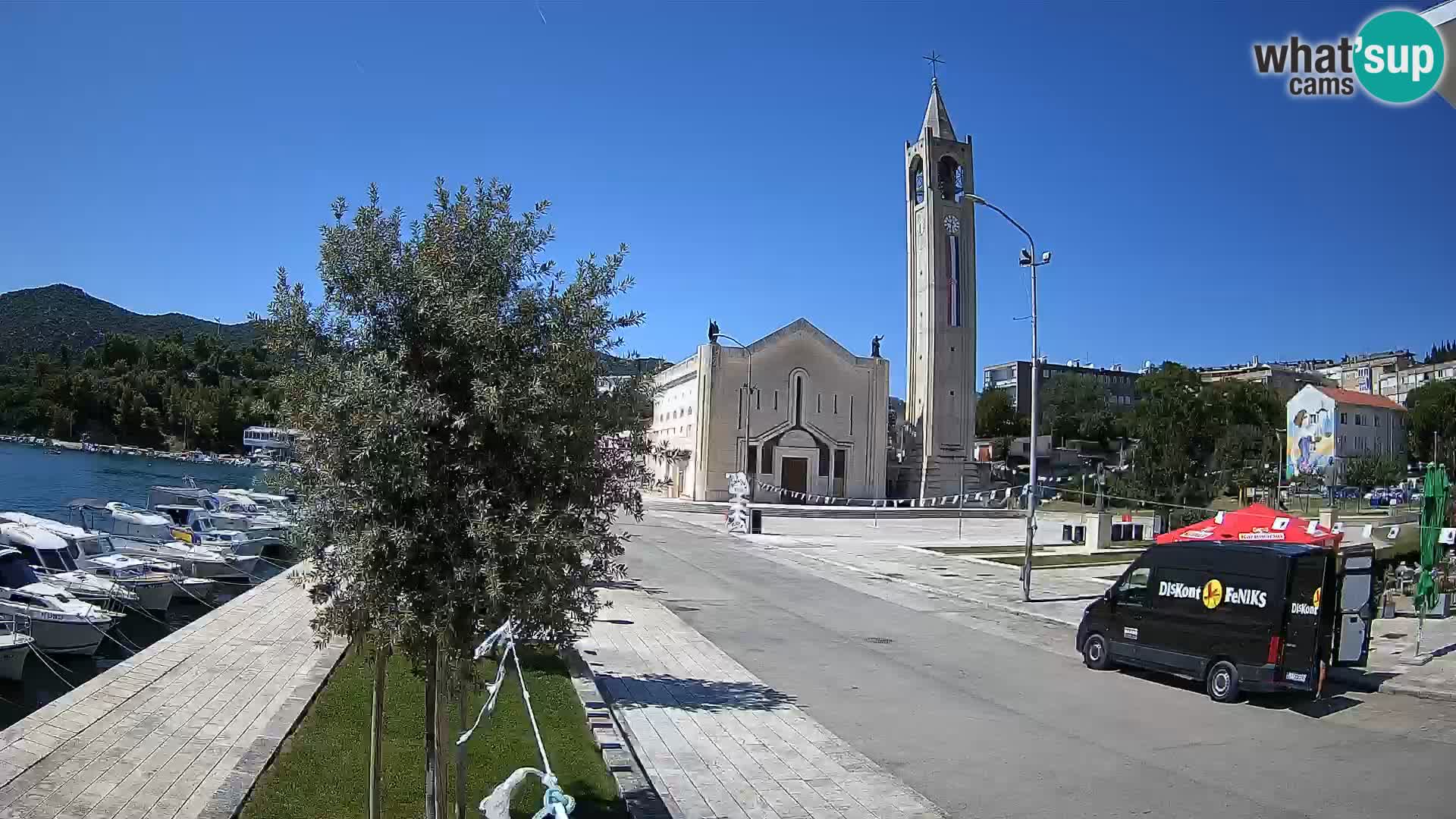 Web kamera Ploče | Očaravajući pogled na Rivu i Katedralu