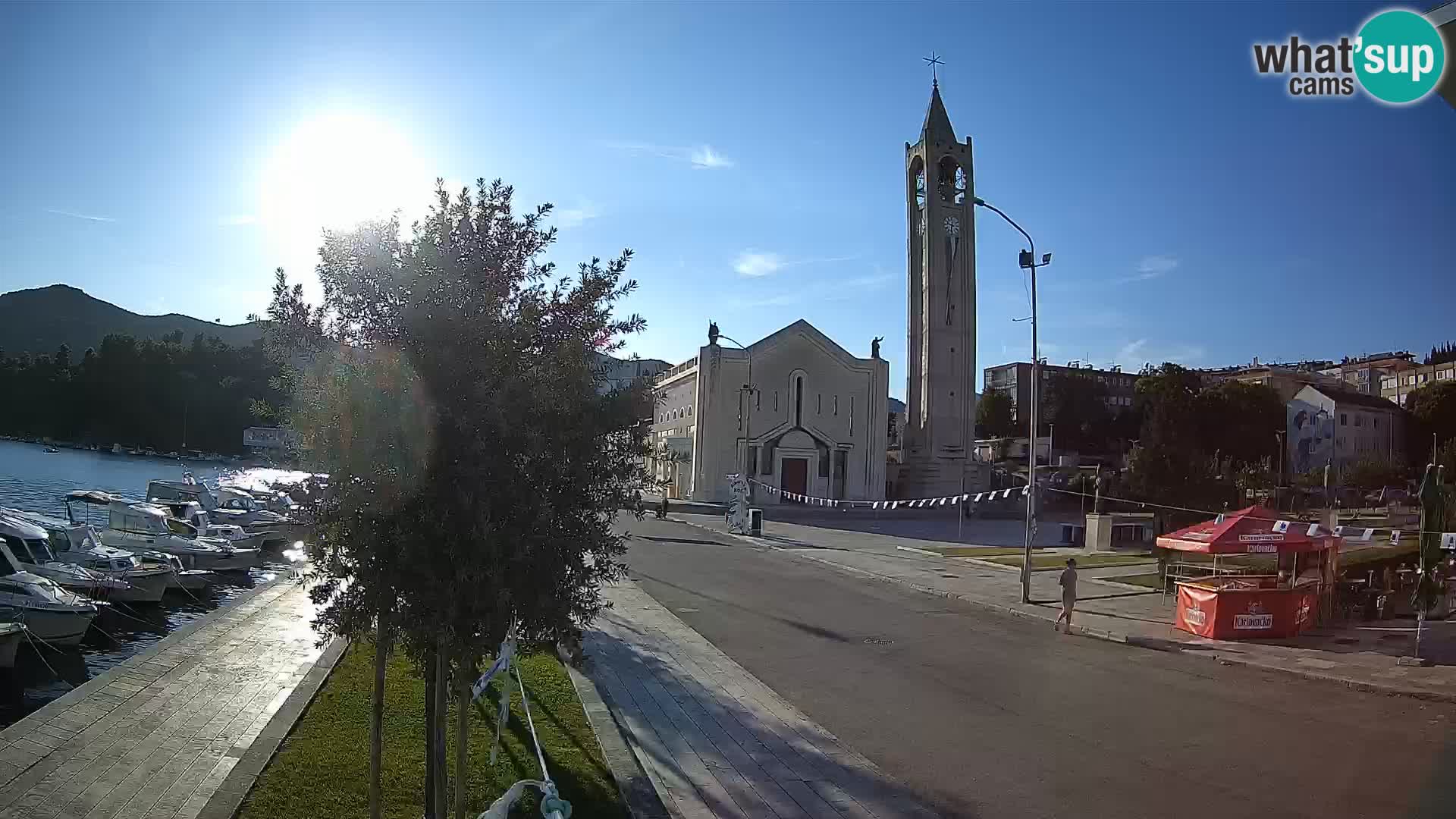 Web kamera Ploče | Očaravajući pogled na Rivu i Katedralu