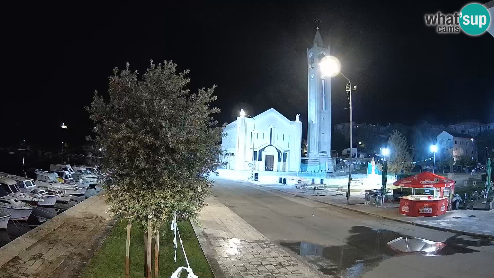 Spletna kamera Ploče | Osupljiv pogled na Rivo in katedralo