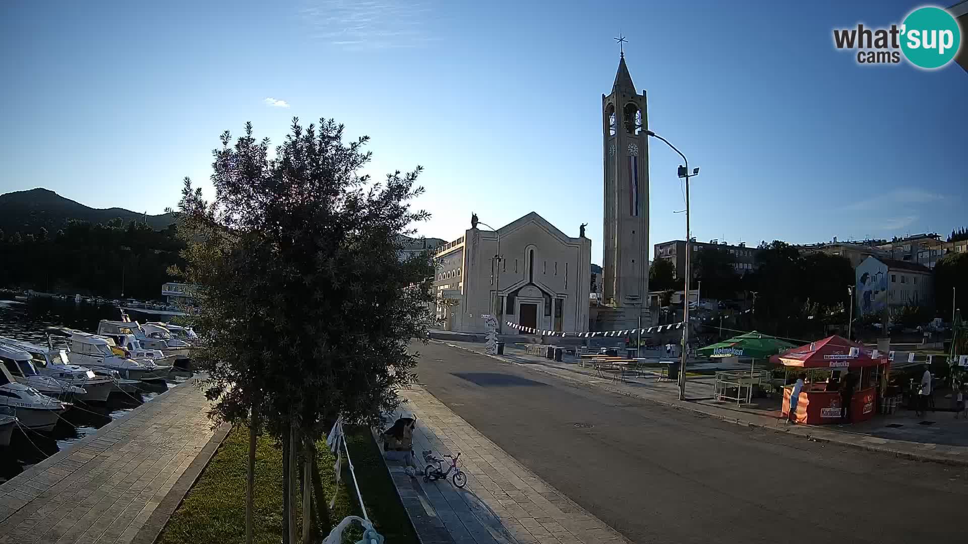 Webcam Ploče | Fesselnde Ausblicke auf Riva und die Kathedrale