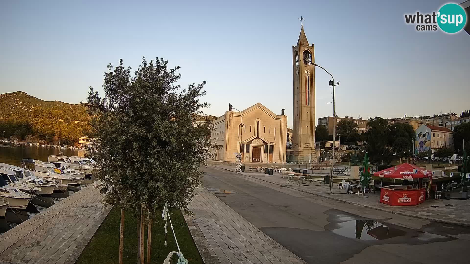 Webcam Ploče | Fesselnde Ausblicke auf Riva und die Kathedrale