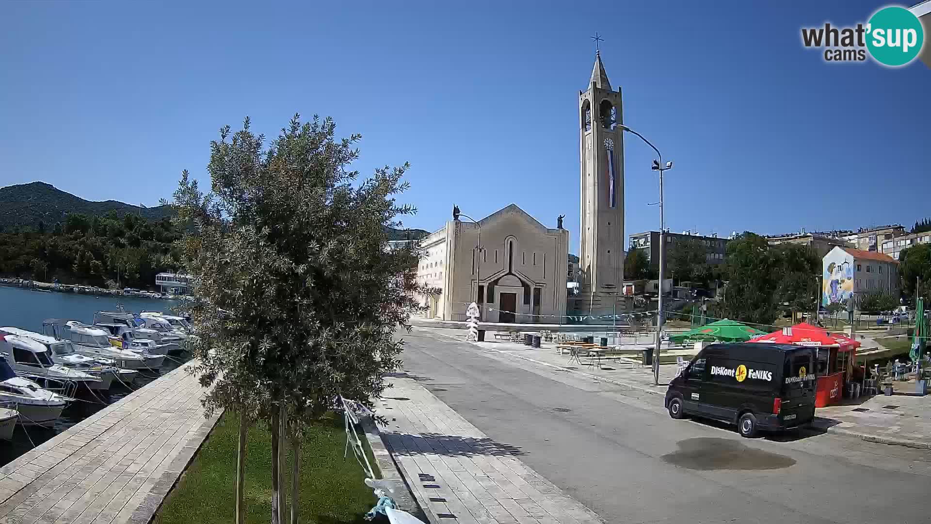Webcam Ploče | Fesselnde Ausblicke auf Riva und die Kathedrale
