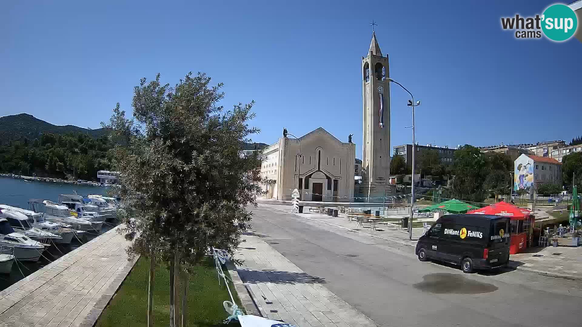 Webcam Ploče | Fesselnde Ausblicke auf Riva und die Kathedrale
