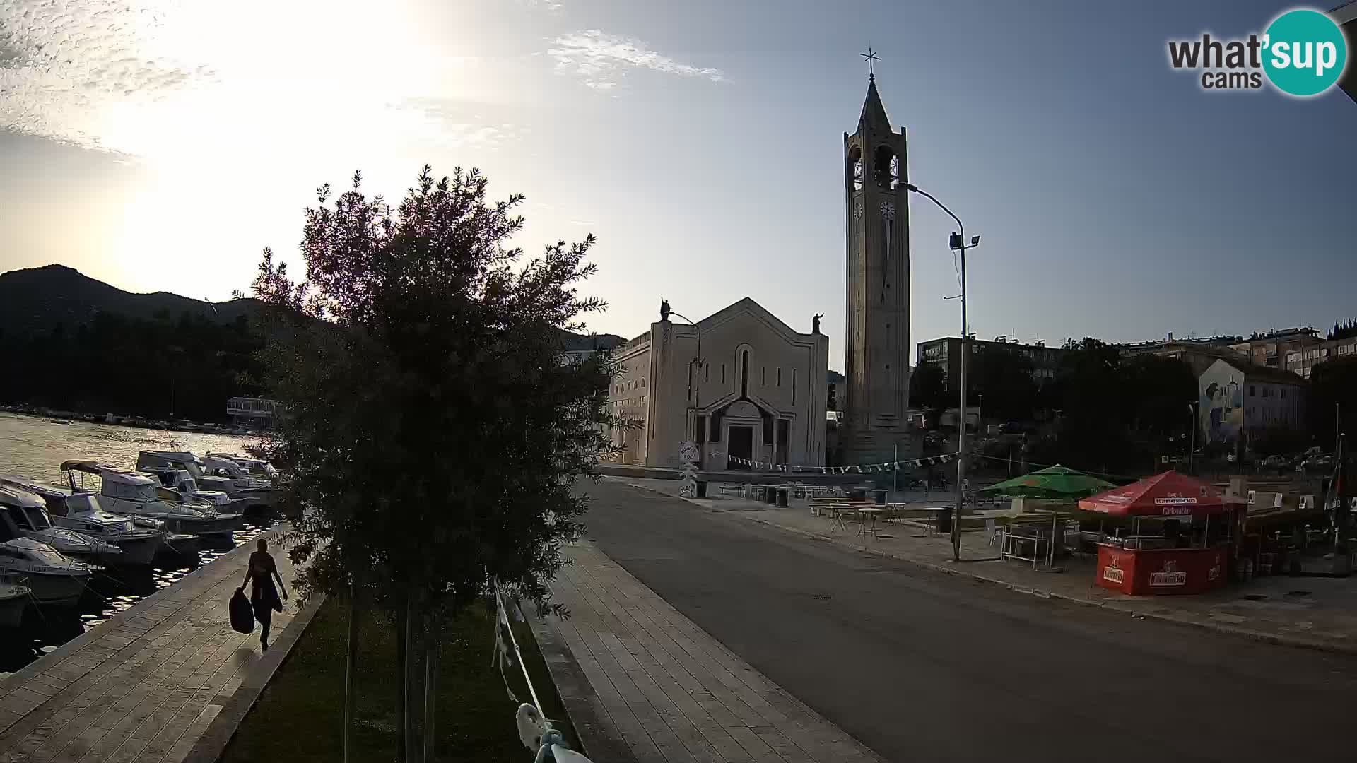Livecam Ploce | Vues captivantes sur Riva et la cathédrale