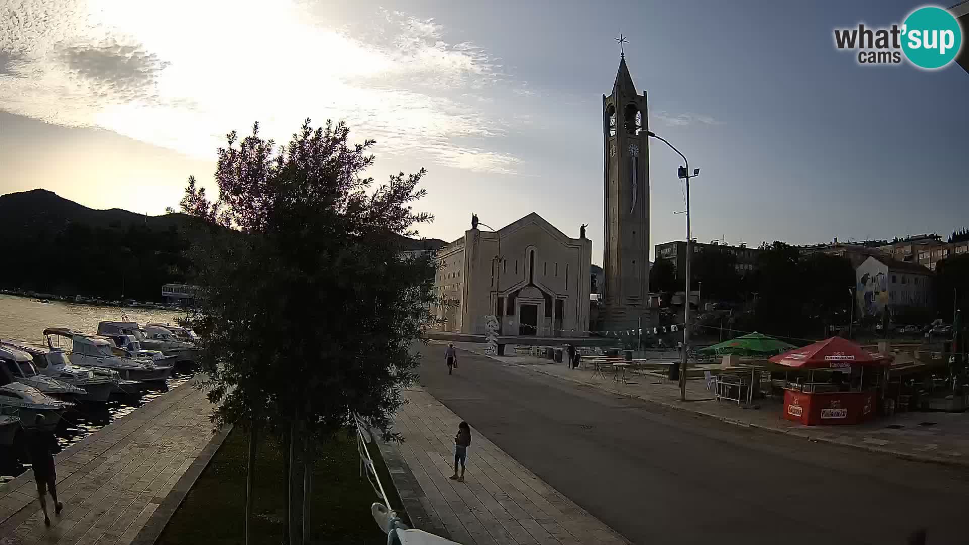 Webcam Ploče | Fesselnde Ausblicke auf Riva und die Kathedrale