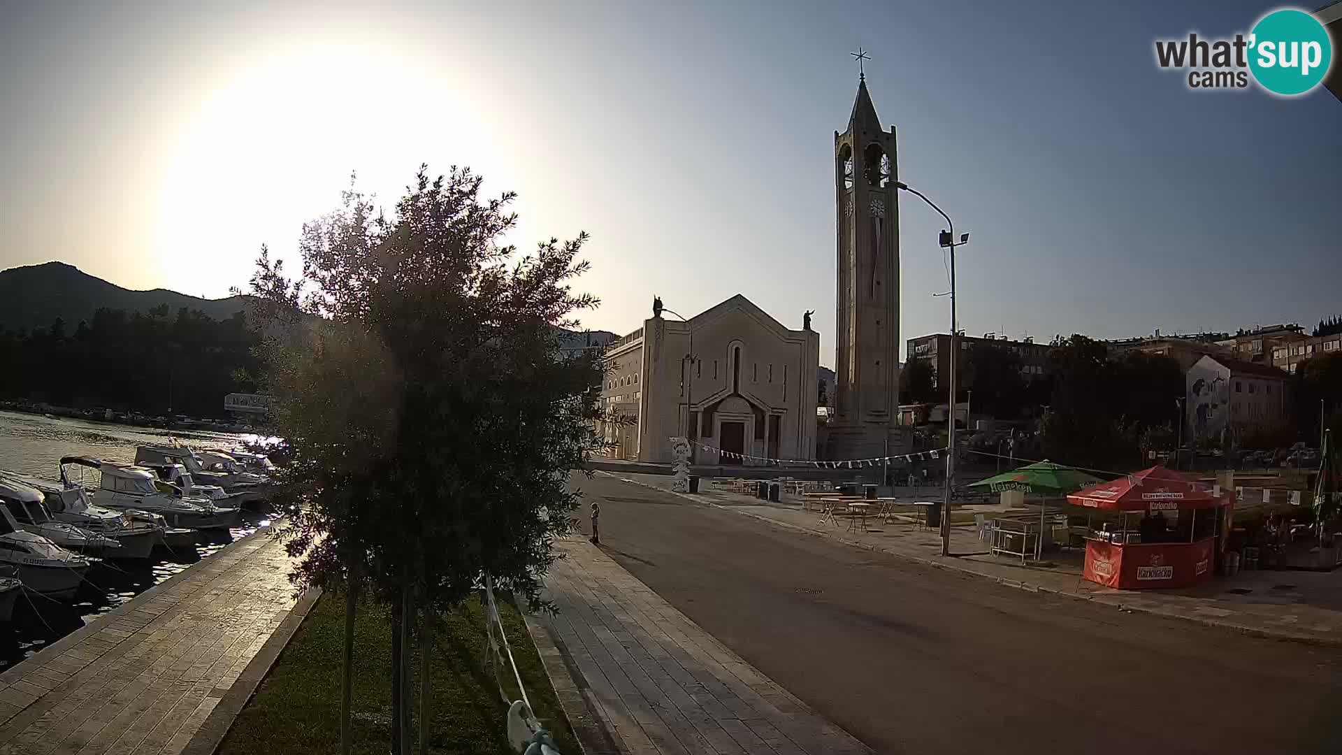 Webcam Ploče | Fesselnde Ausblicke auf Riva und die Kathedrale