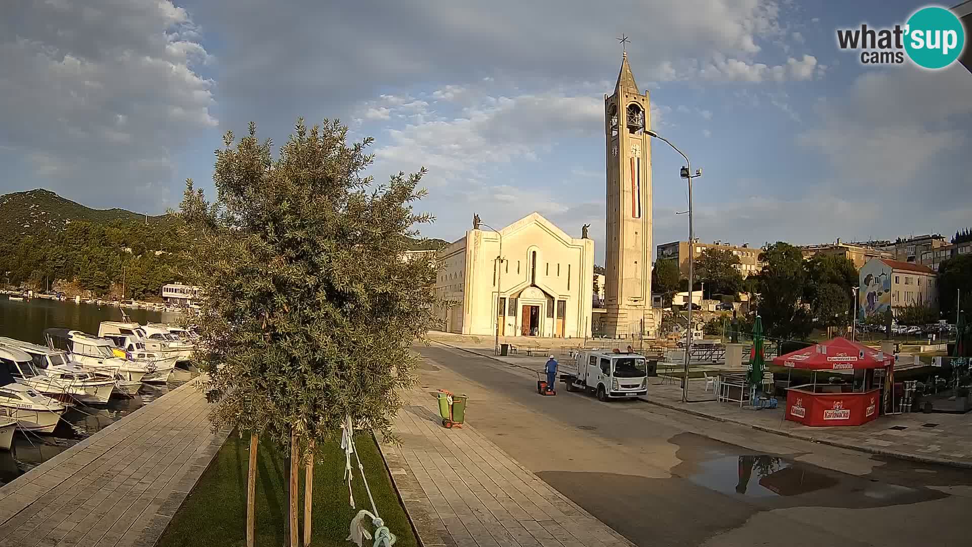 Webcam Ploče | Fesselnde Ausblicke auf Riva und die Kathedrale