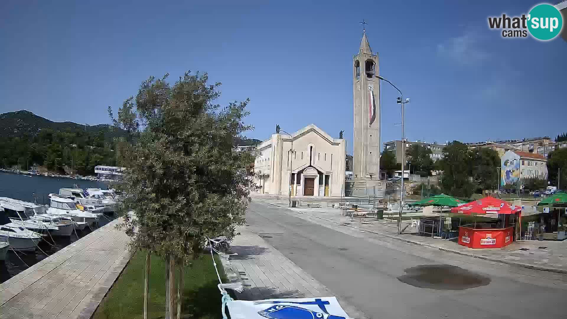 Spletna kamera Ploče | Osupljiv pogled na Rivo in katedralo