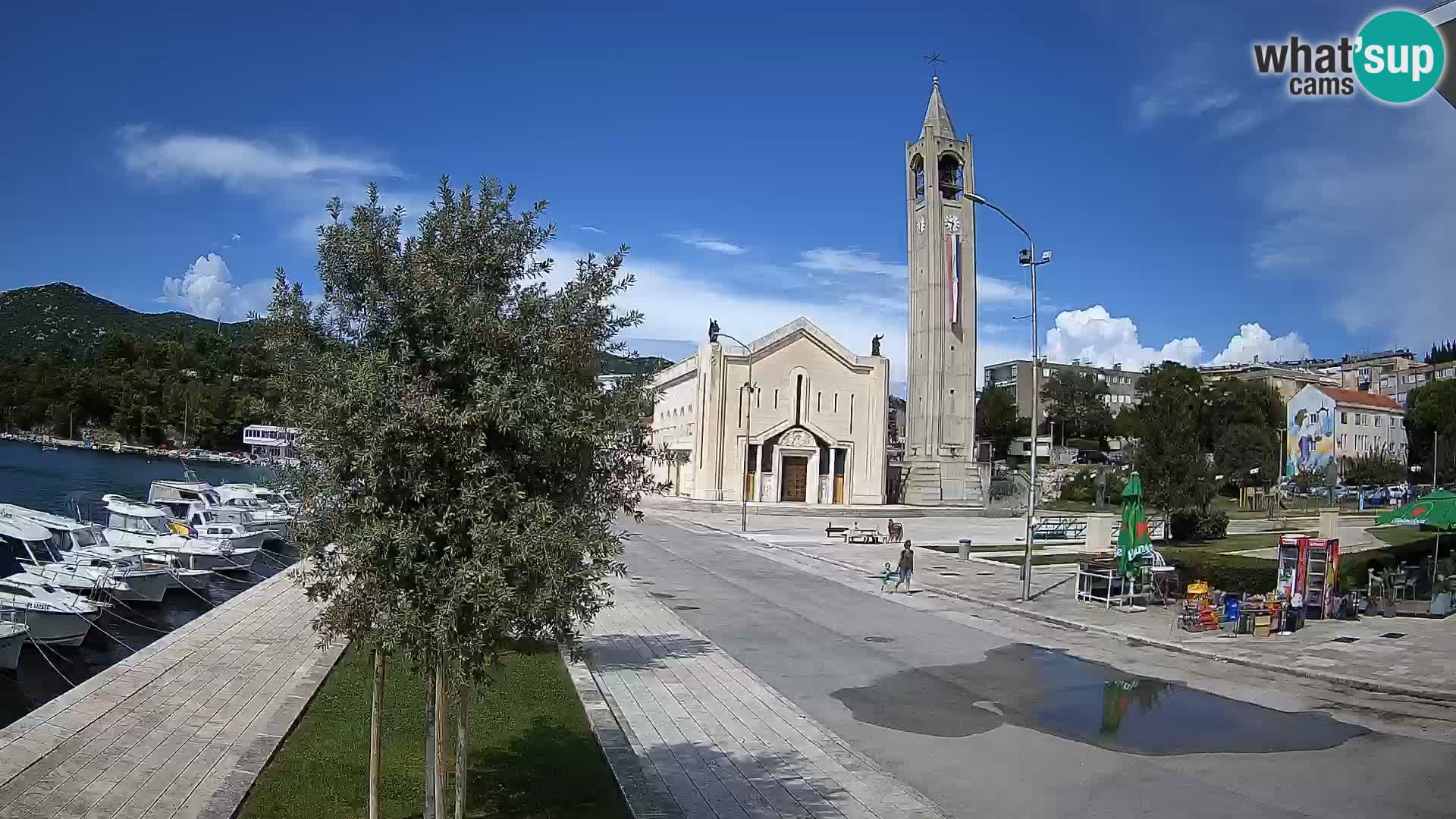 Spletna kamera Ploče | Osupljiv pogled na Rivo in katedralo